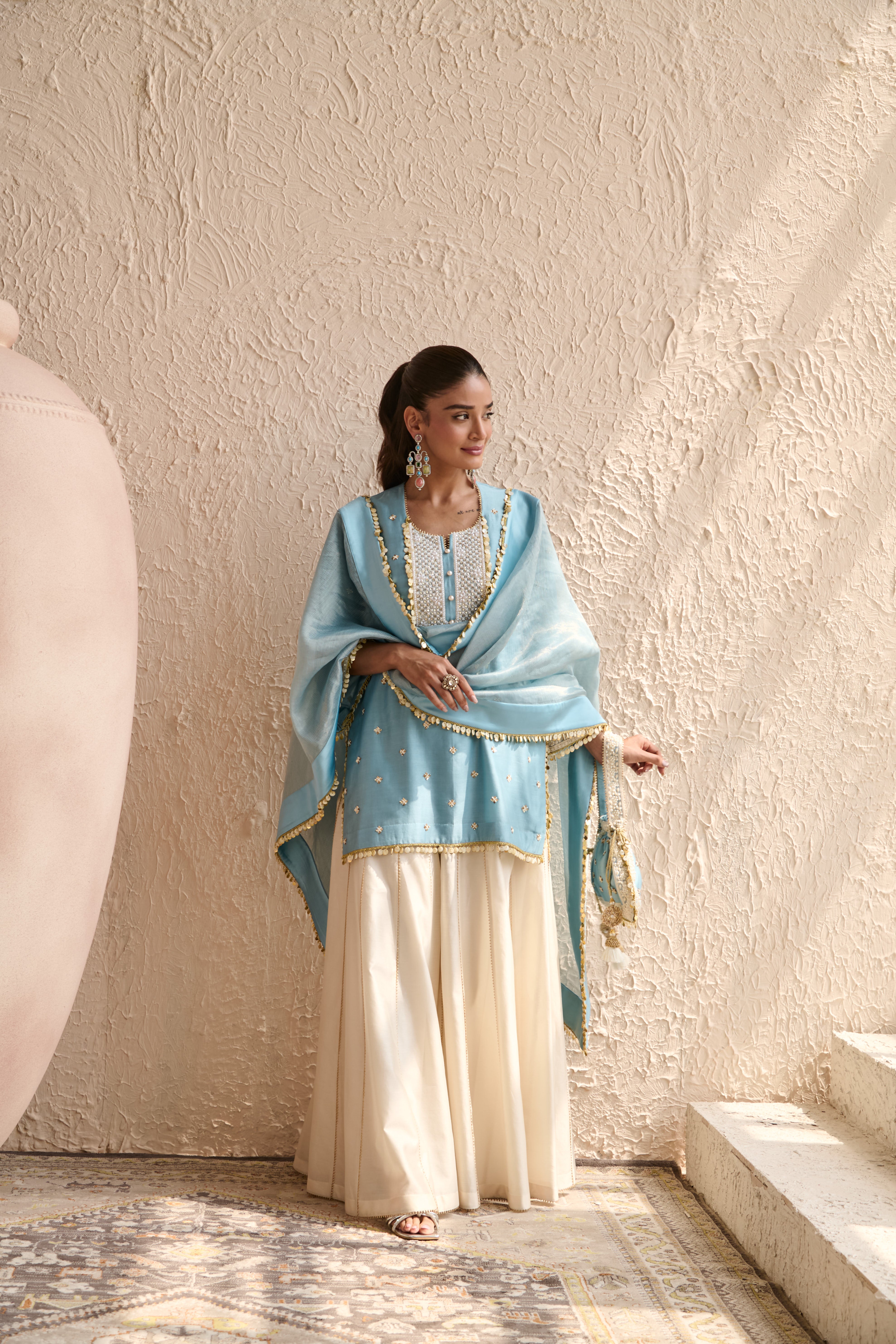 HASRAT SHORT KURTA SET