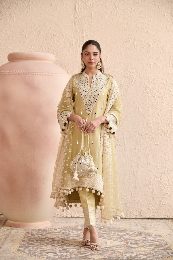 SHEESHA A-LINE KURTA SET