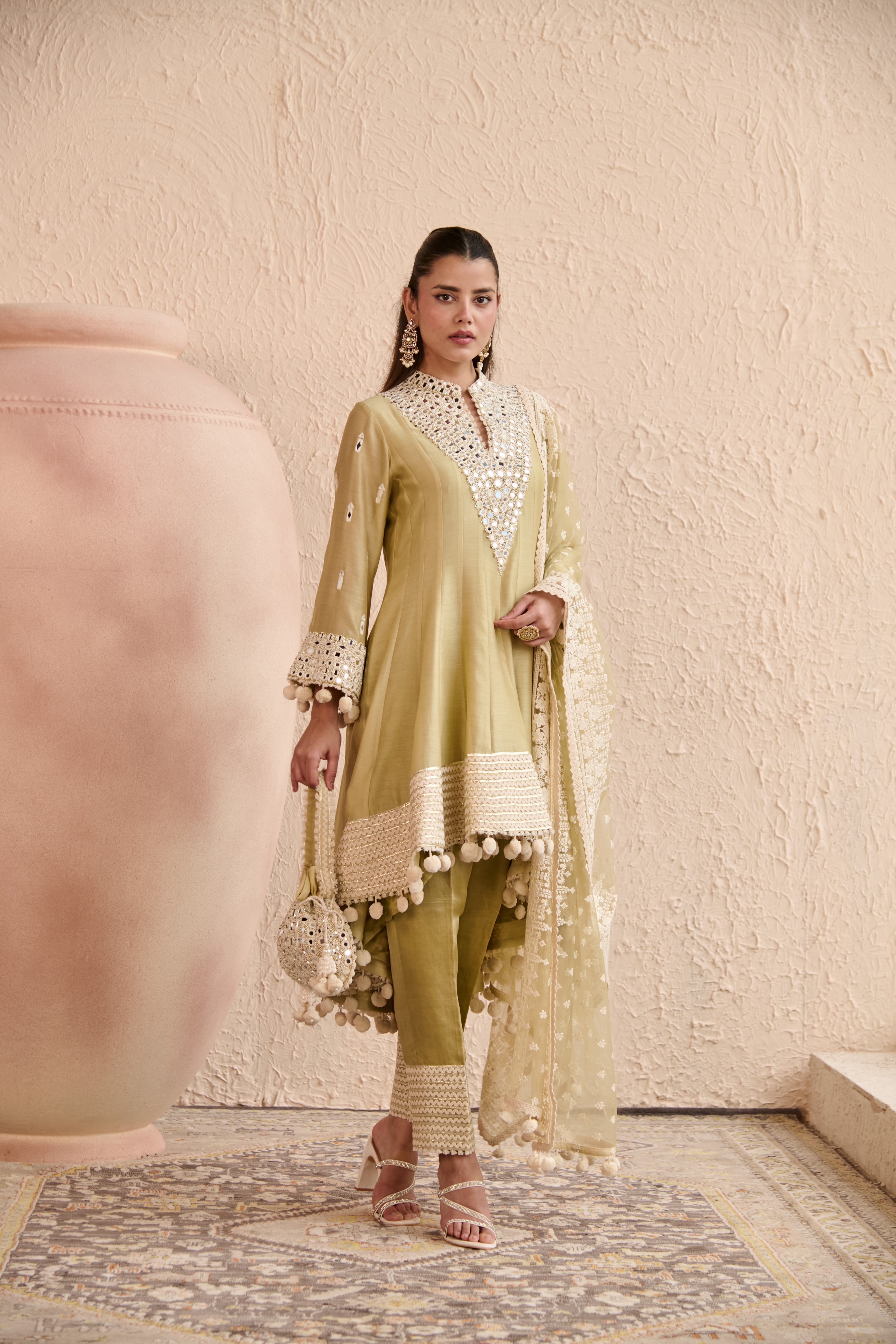 SHEESHA HIGH-LOW ANARKALI