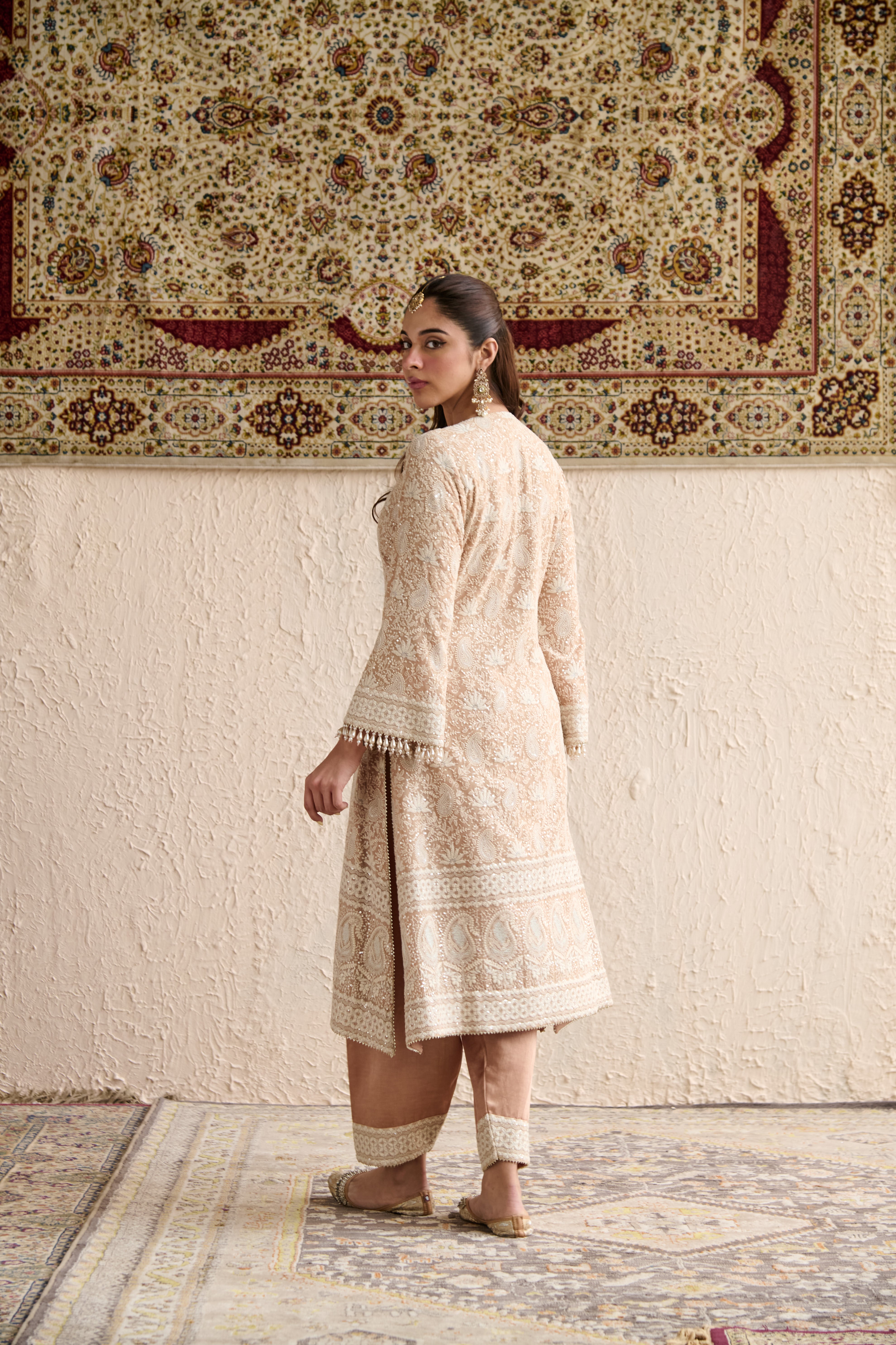 HASRAT A-LINE KURTA SET