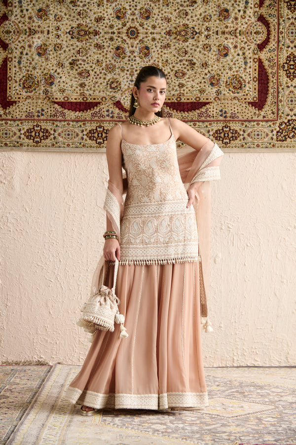 HASRAT SHORT KURTA SET