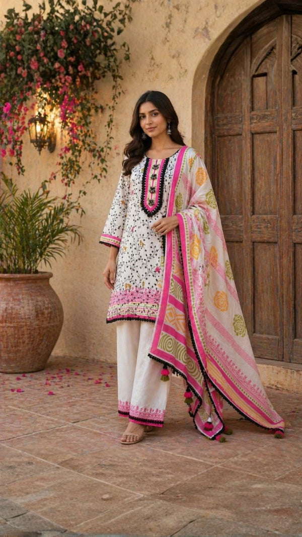 Pihu Noor choga with salwar