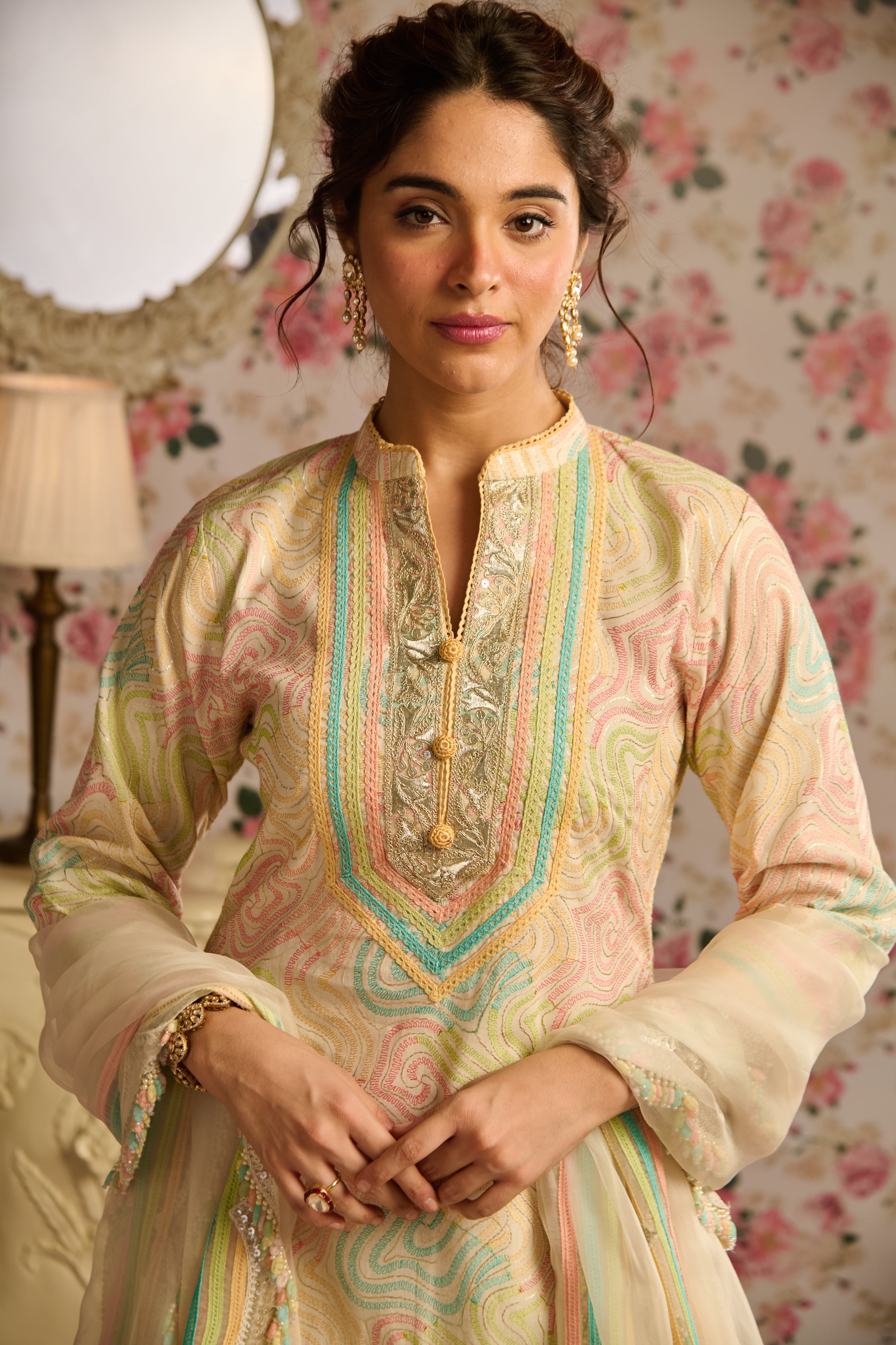 HASRAT STRAIGHT KURTA SET