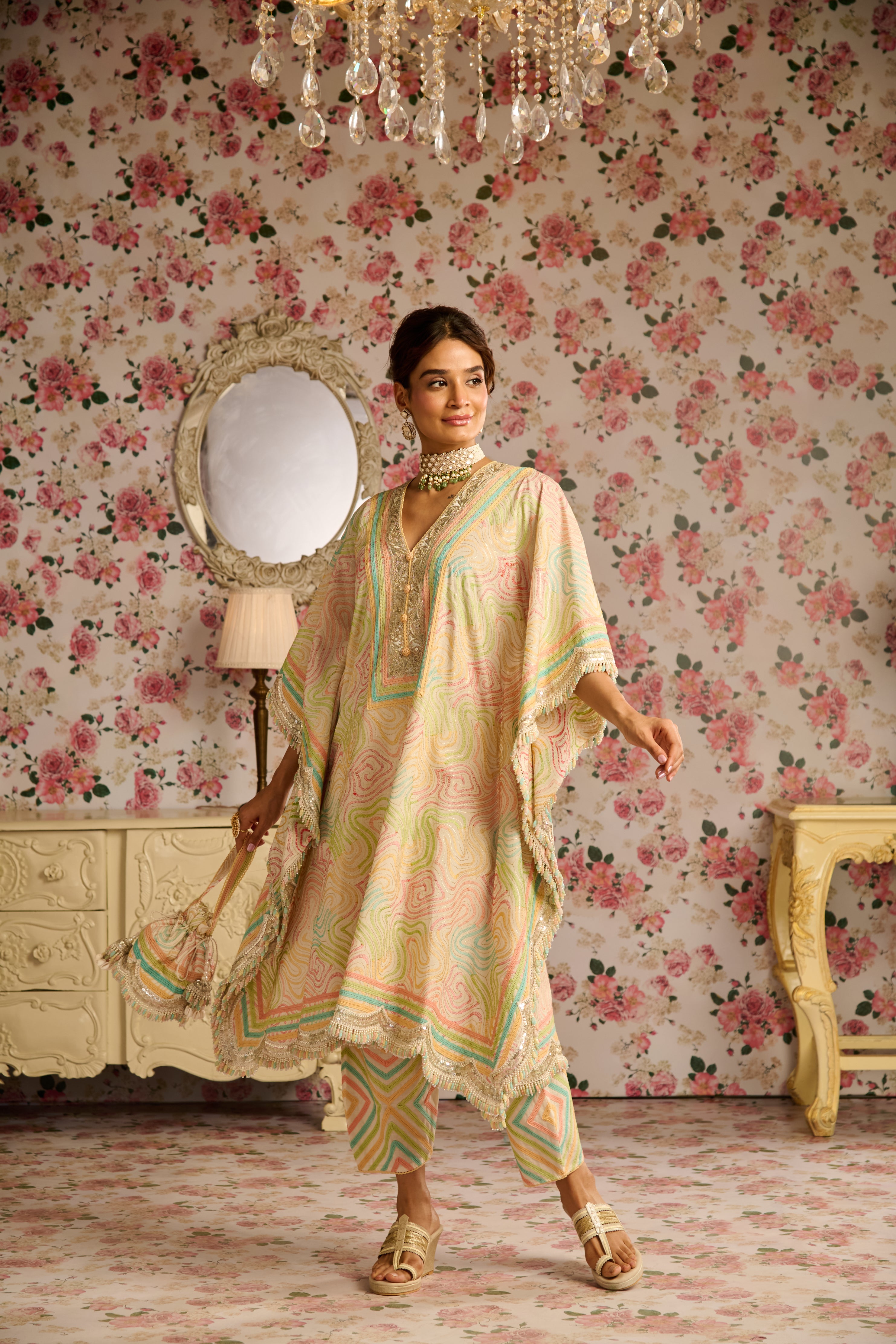 HASRAT KAFTAN SET
