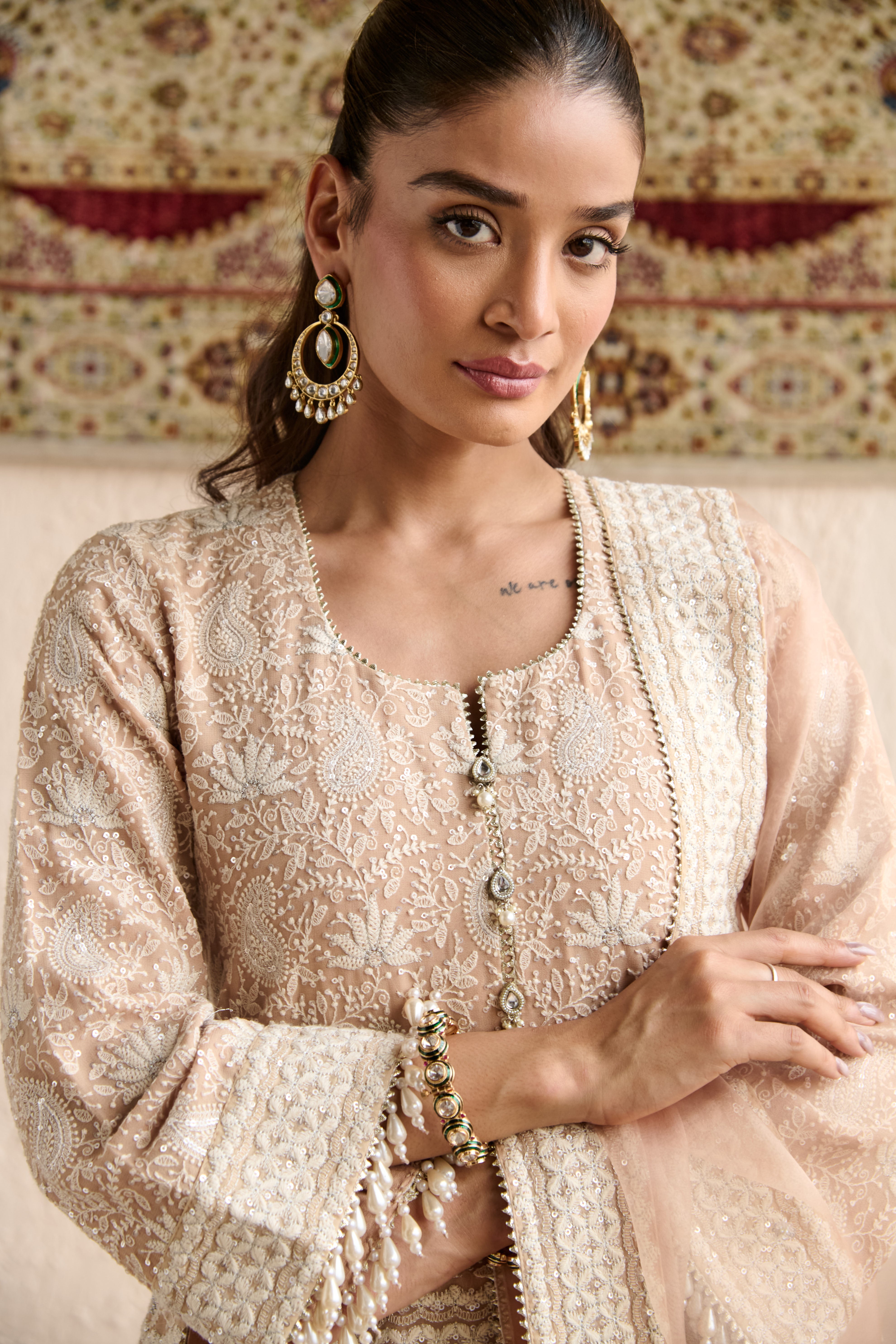 HASRAT SHORT KURTA SET