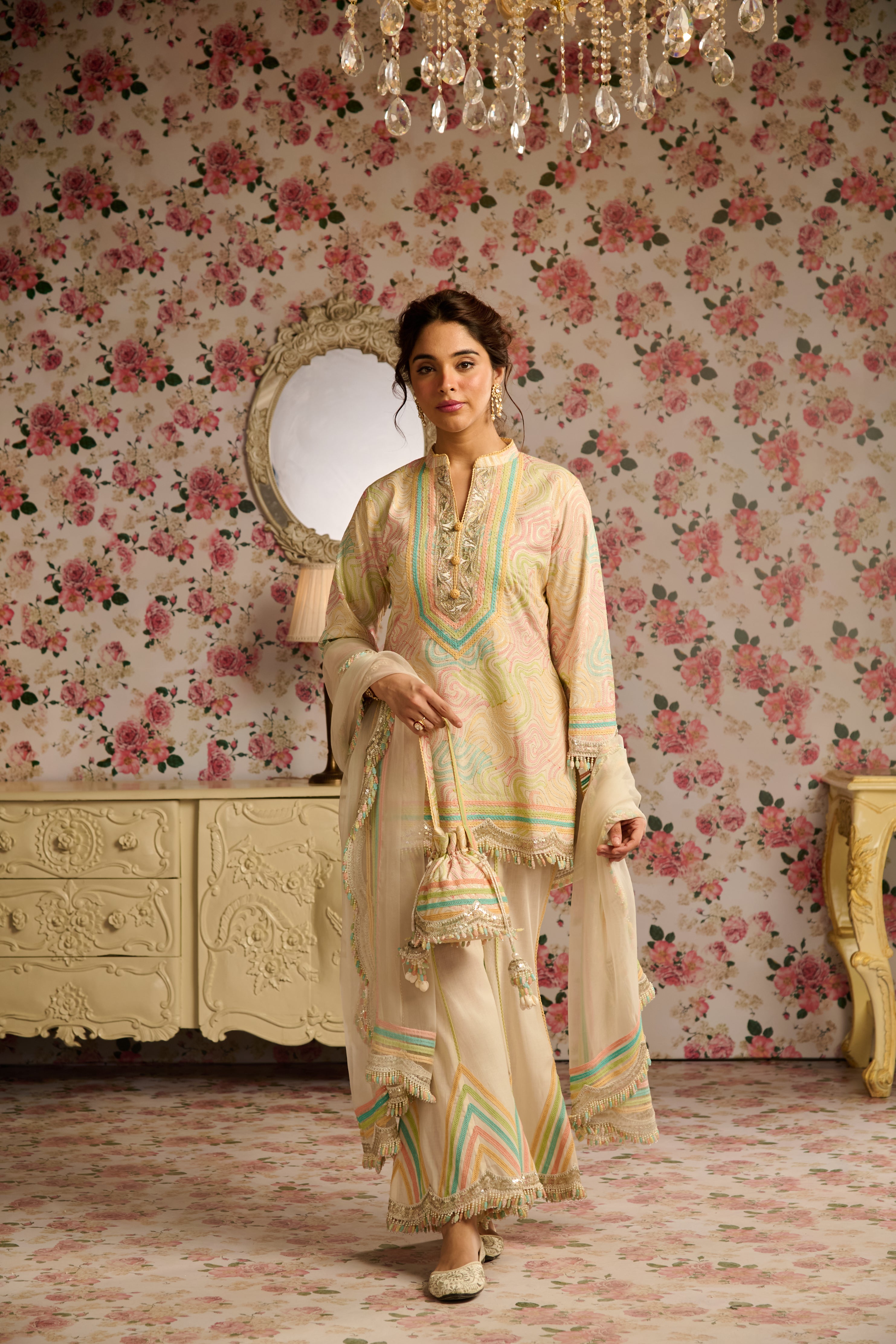 HASRAT STRAIGHT KURTA SET