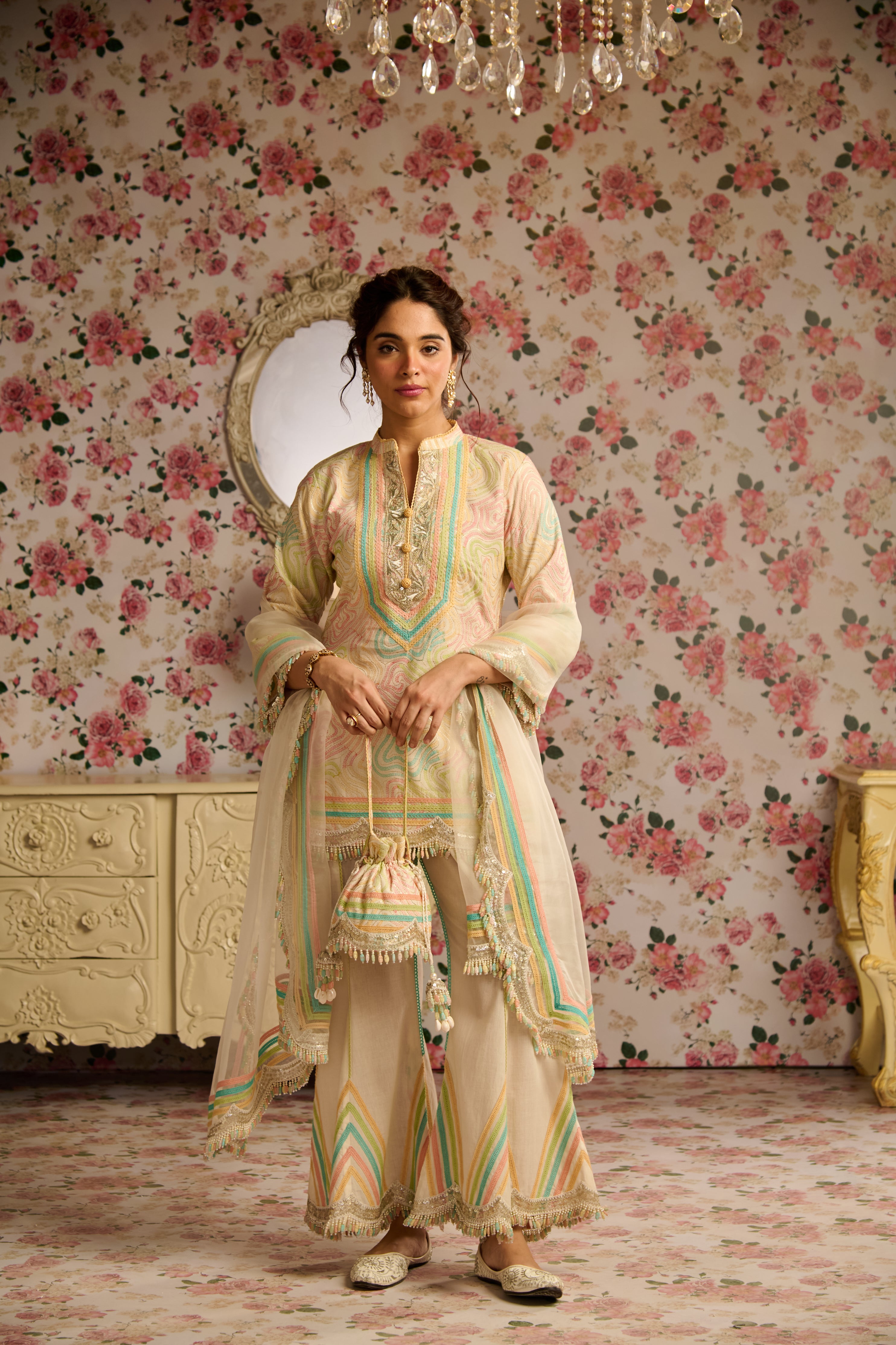 HASRAT STRAIGHT KURTA SET