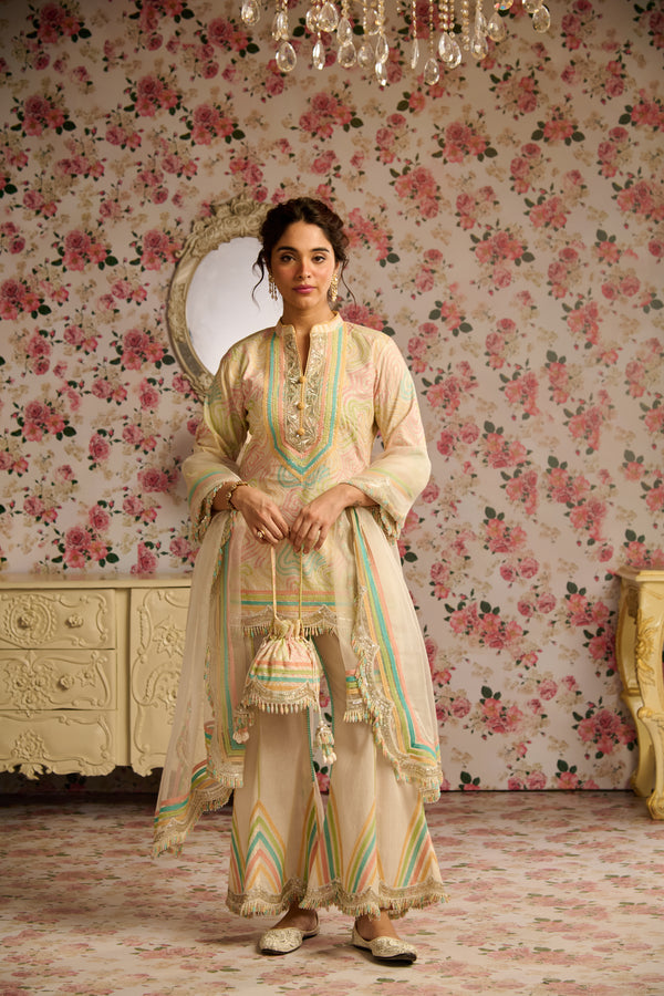 HASRAT STRAIGHT KURTA SET
