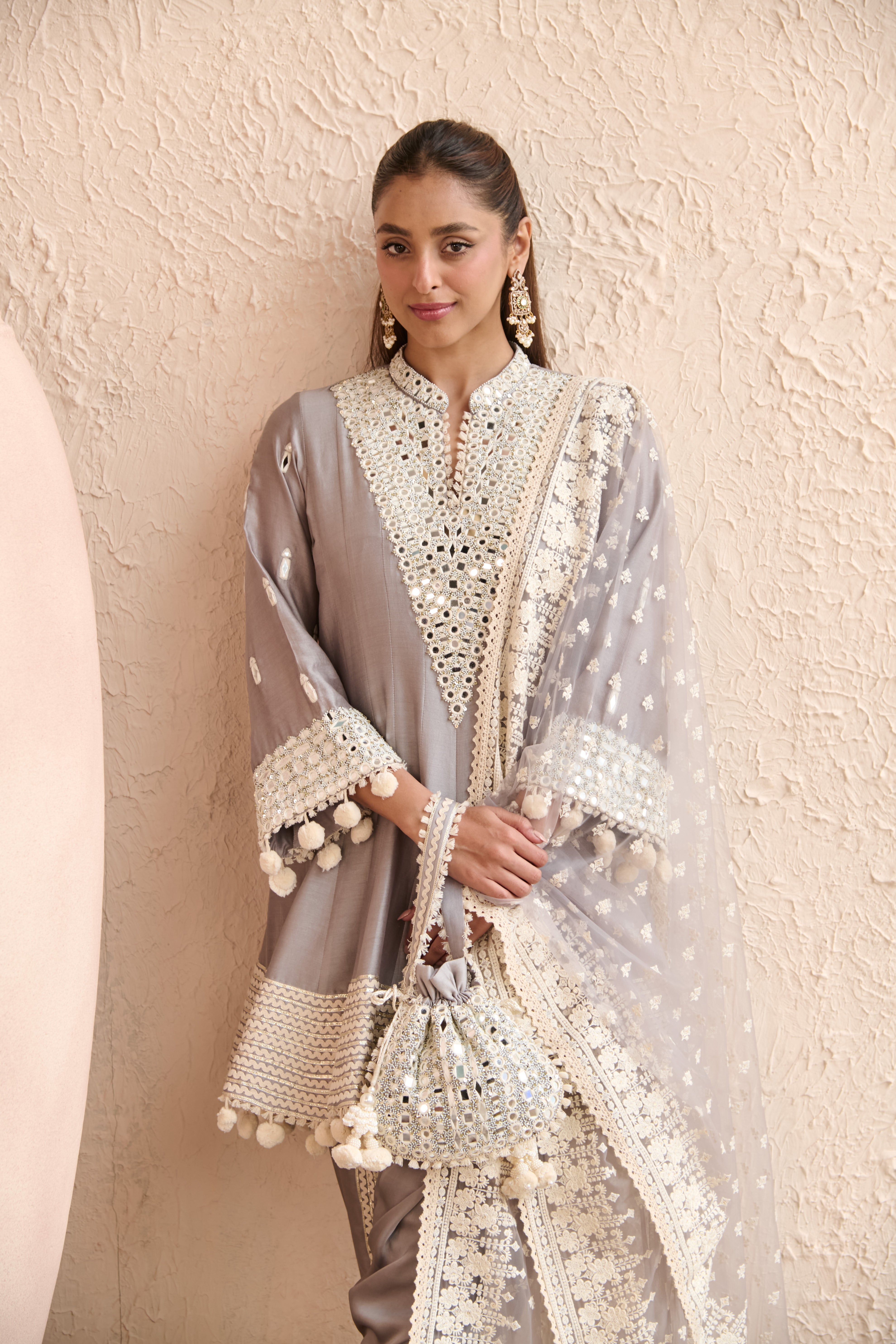 SHEESHA SHORT ANARKALI SET