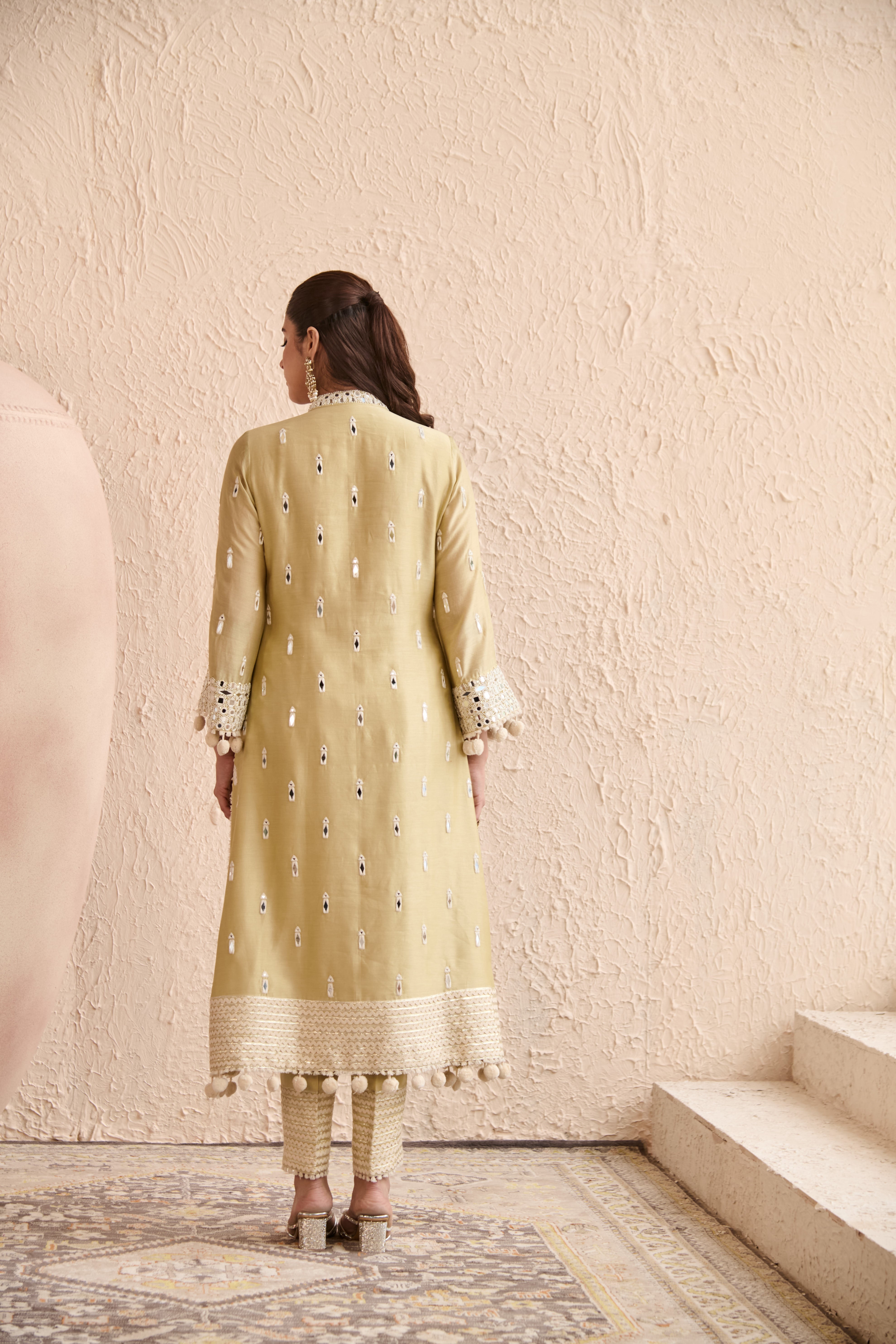 SHEESHA A-LINE KURTA SET