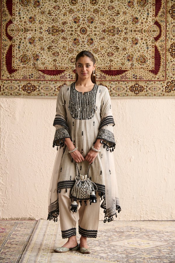 SHEESHA A-LINE KURTA SET