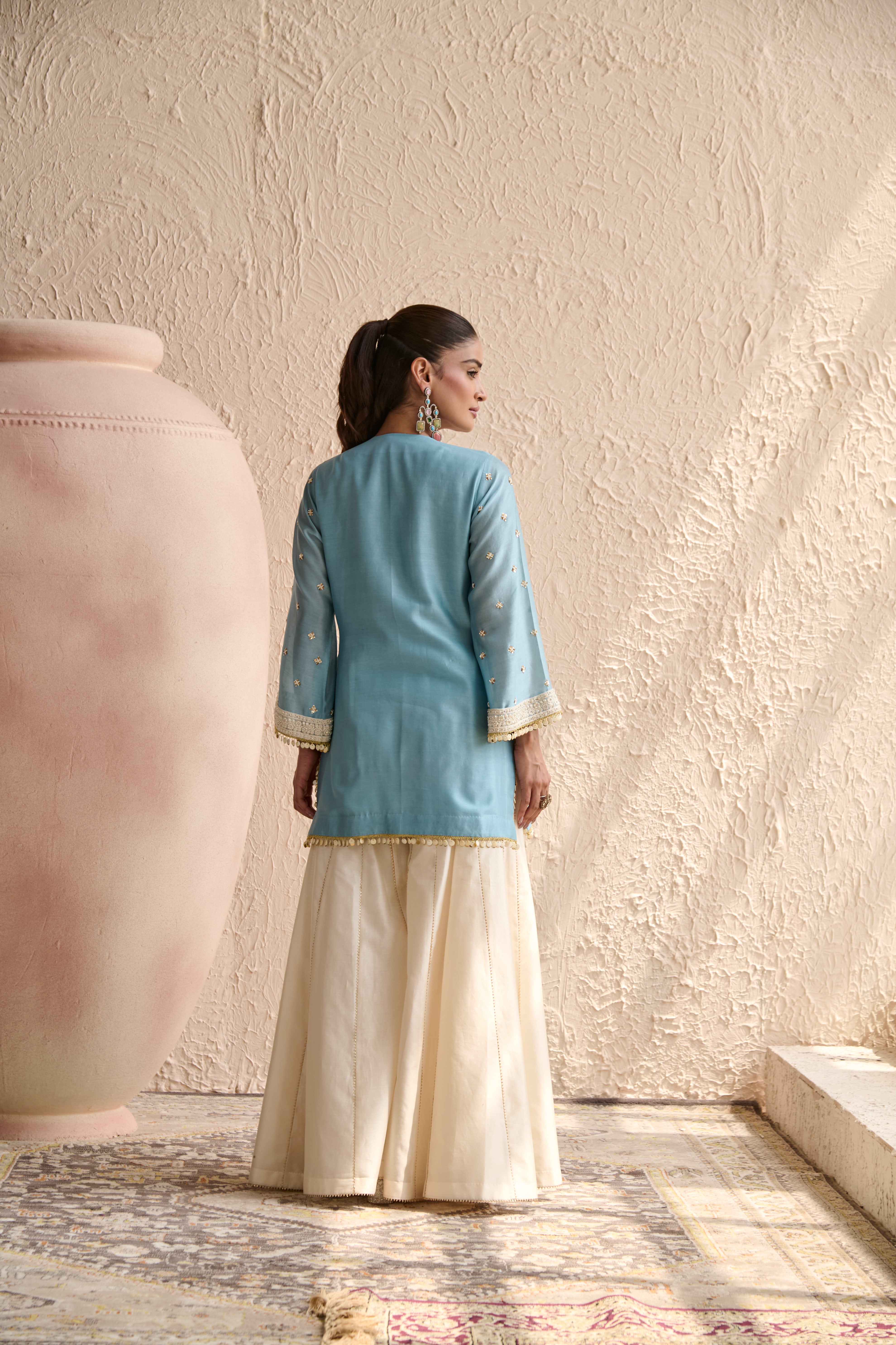 HASRAT SHORT KURTA SET