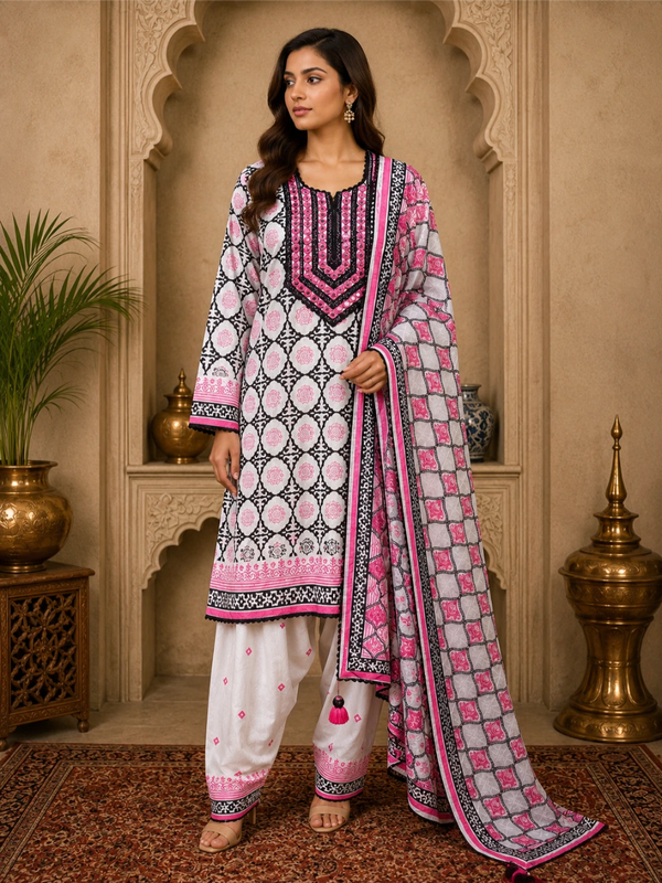 Royale Printed A - Line