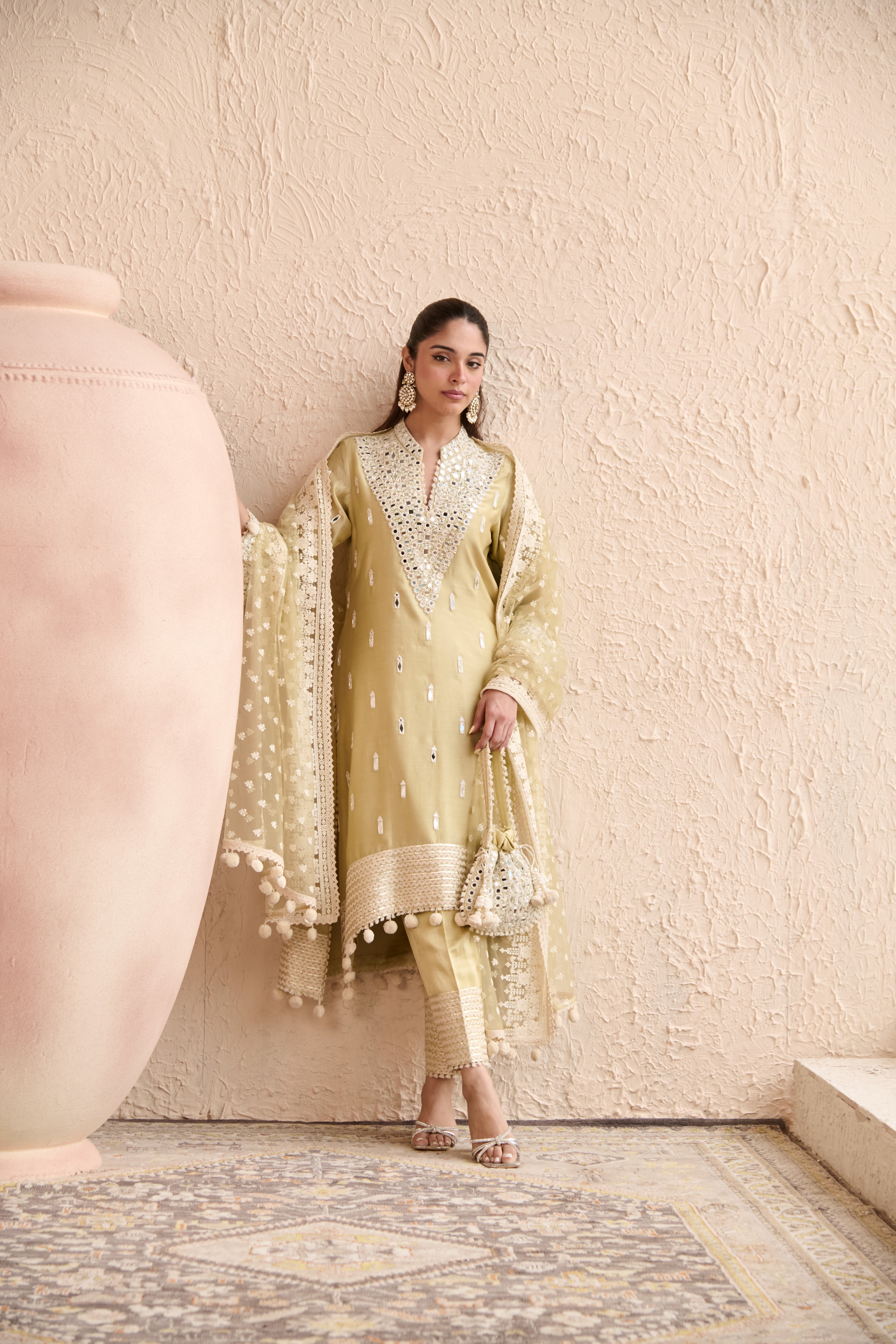 SHEESHA A-LINE KURTA SET