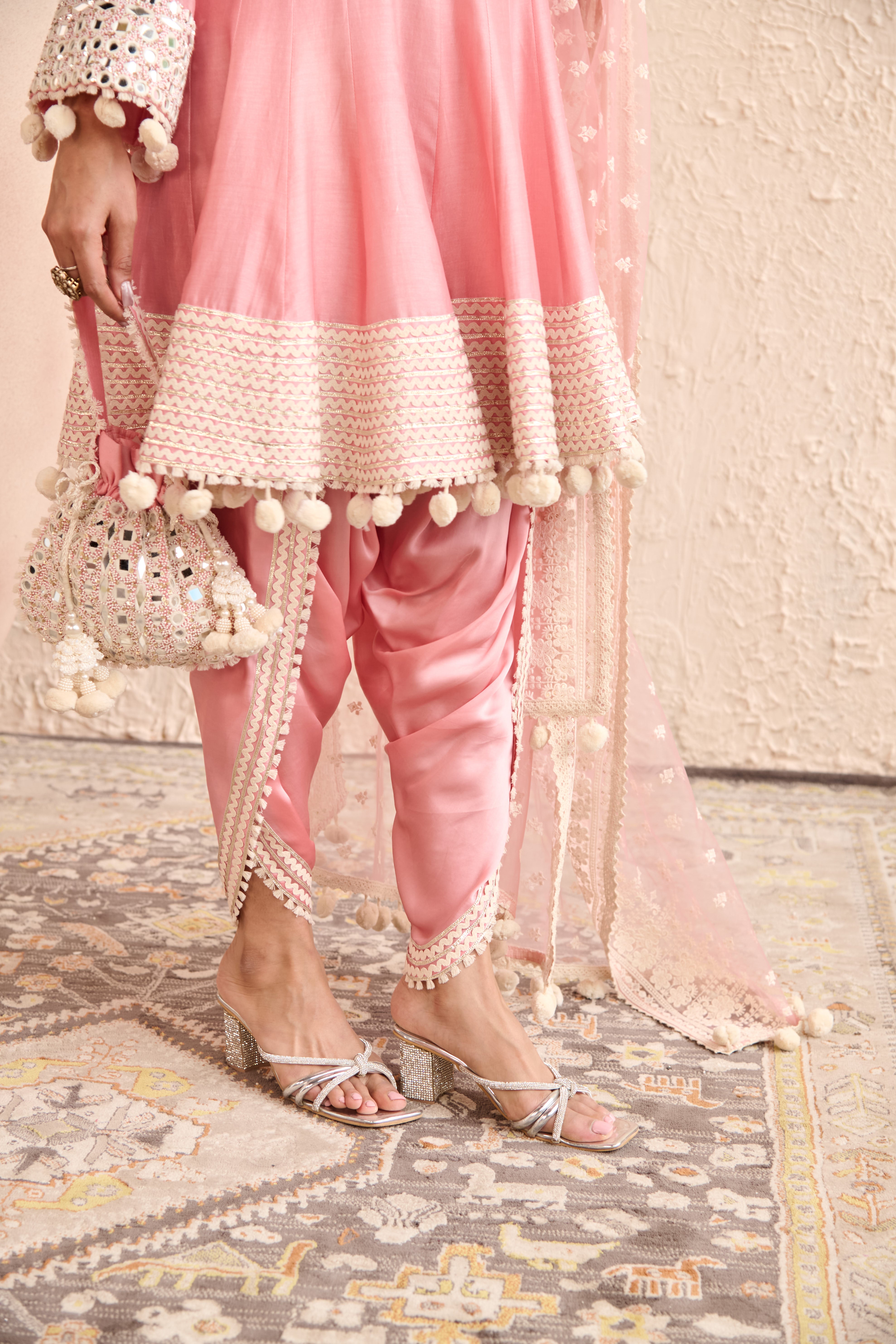 SHEESHA SHORT ANARKALI SET