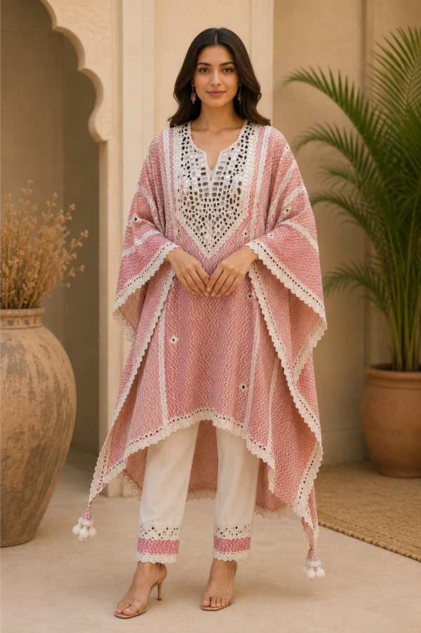 Aaina nazakat kaftan with pant