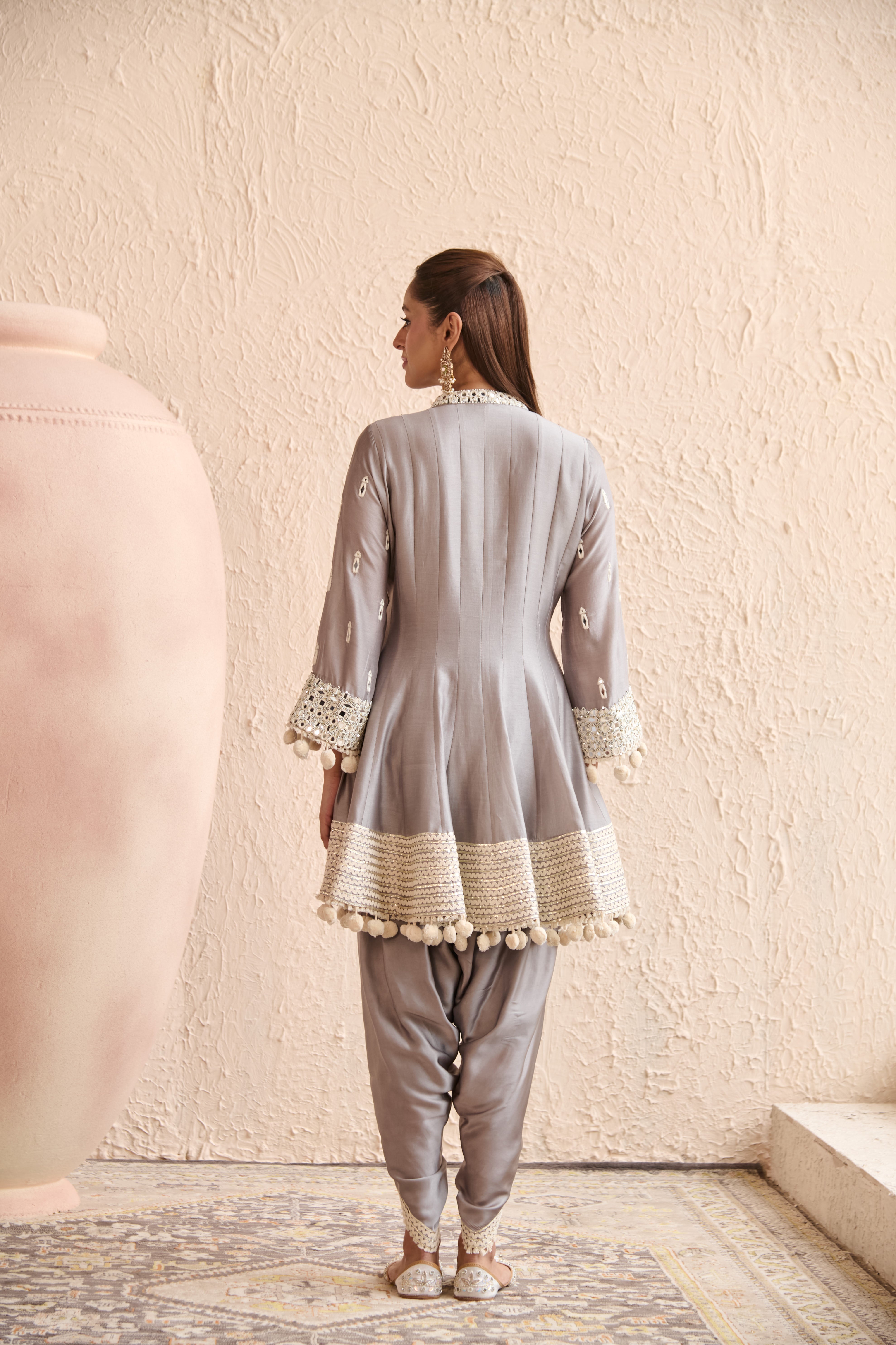 SHEESHA SHORT ANARKALI SET
