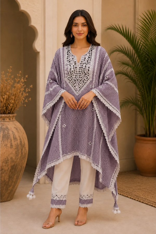 Aaina nazakat kaftan with pant