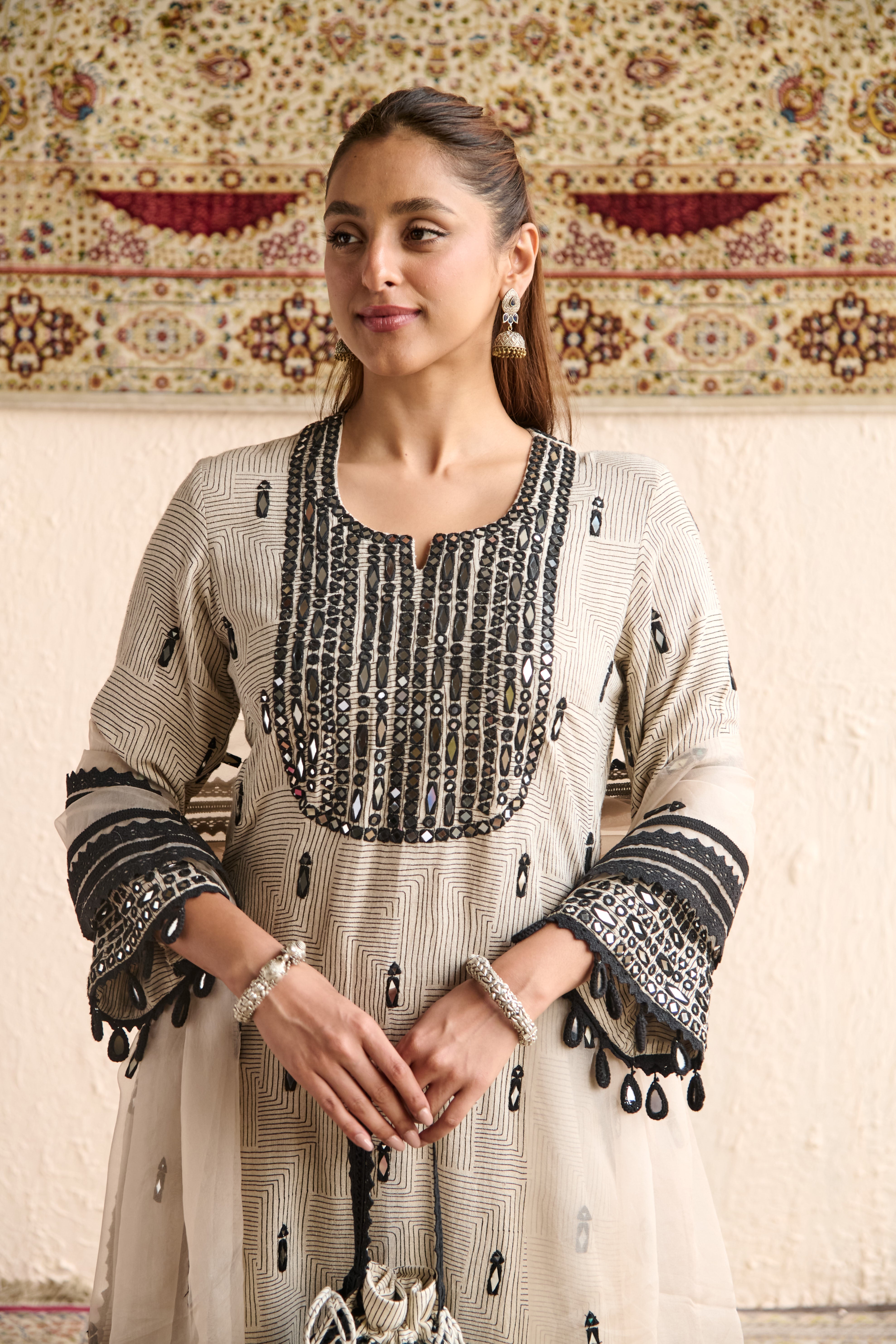 SHEESHA A-LINE KURTA SET