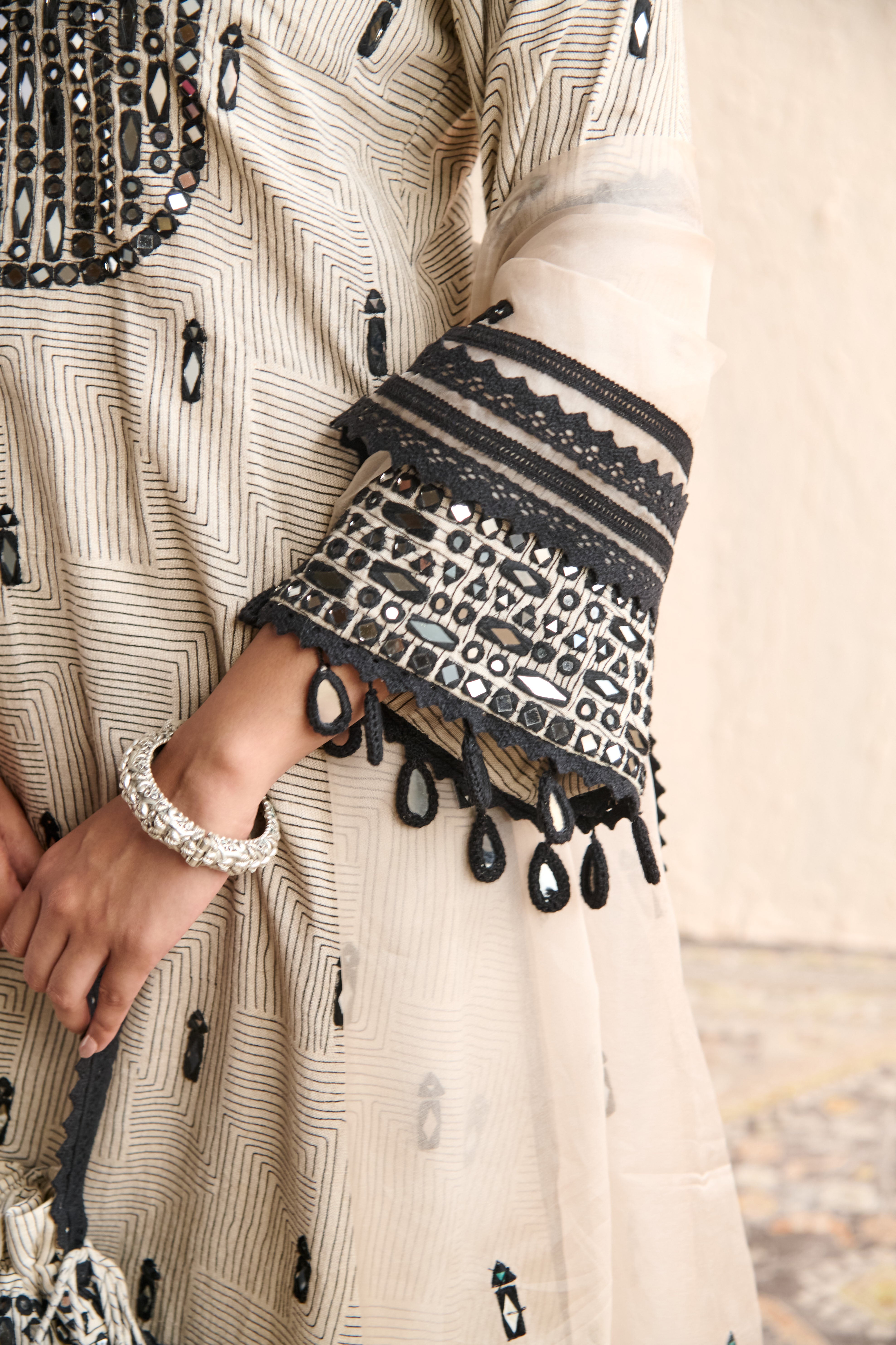 SHEESHA A-LINE KURTA SET