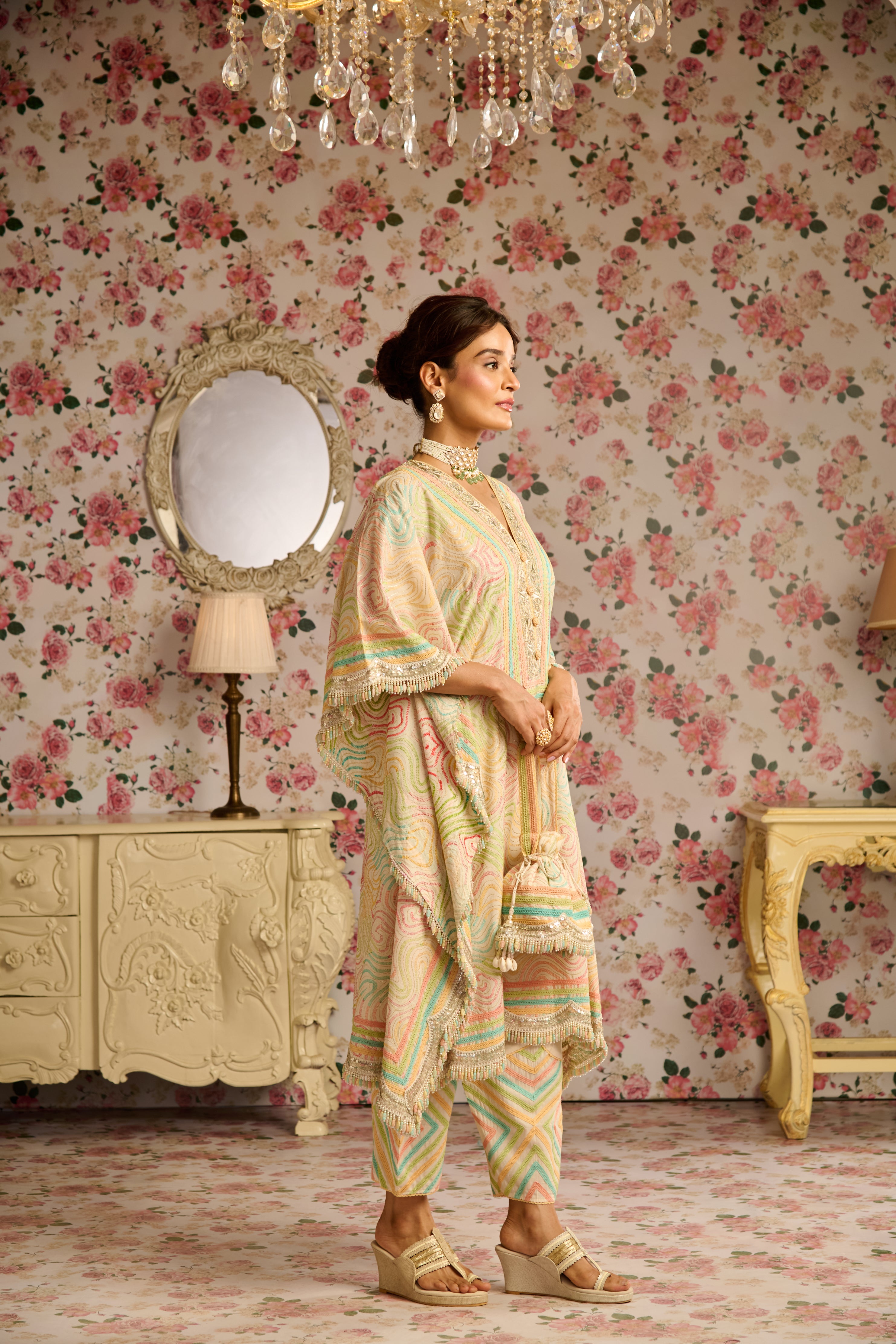 HASRAT KAFTAN SET