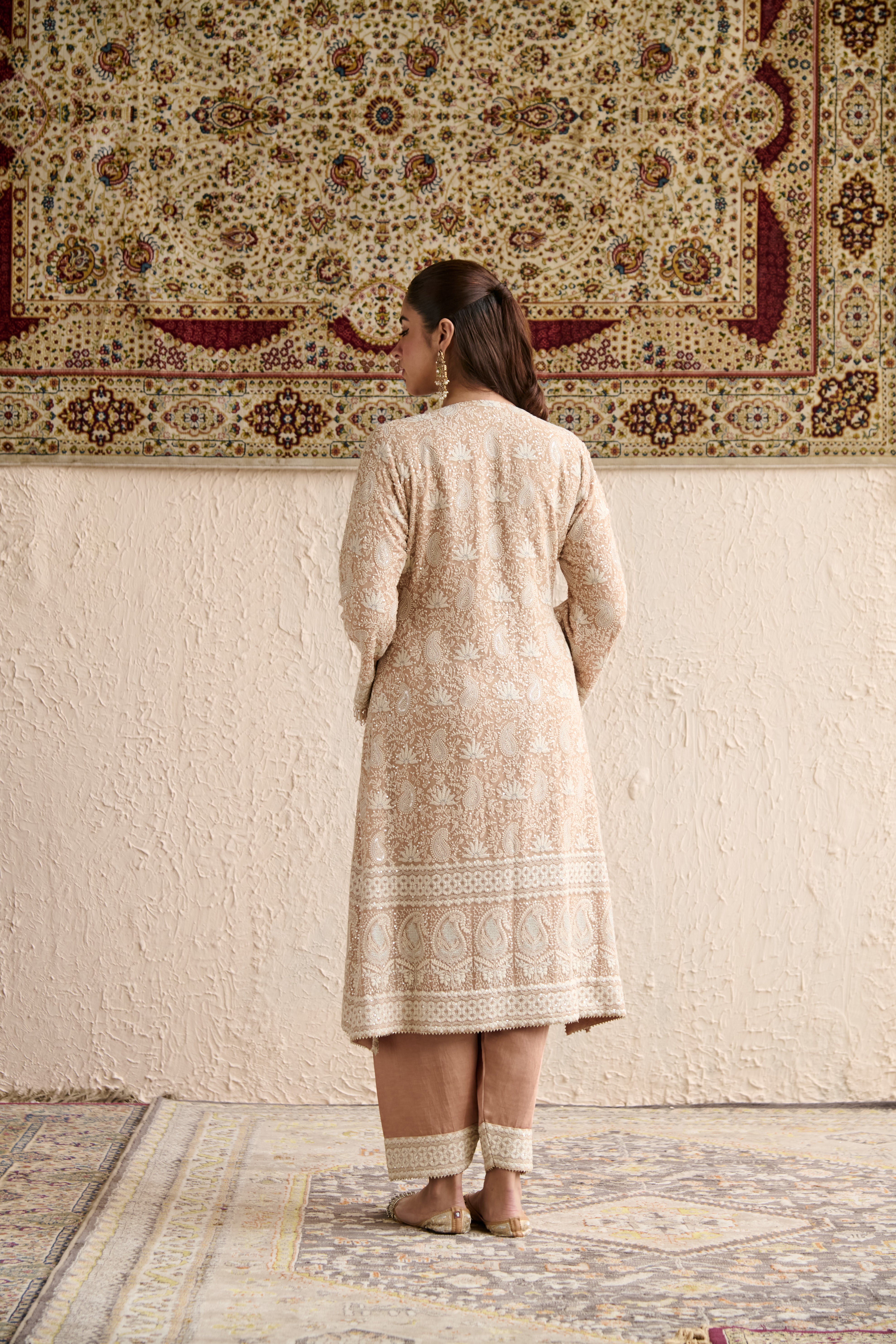 HASRAT A-LINE KURTA SET
