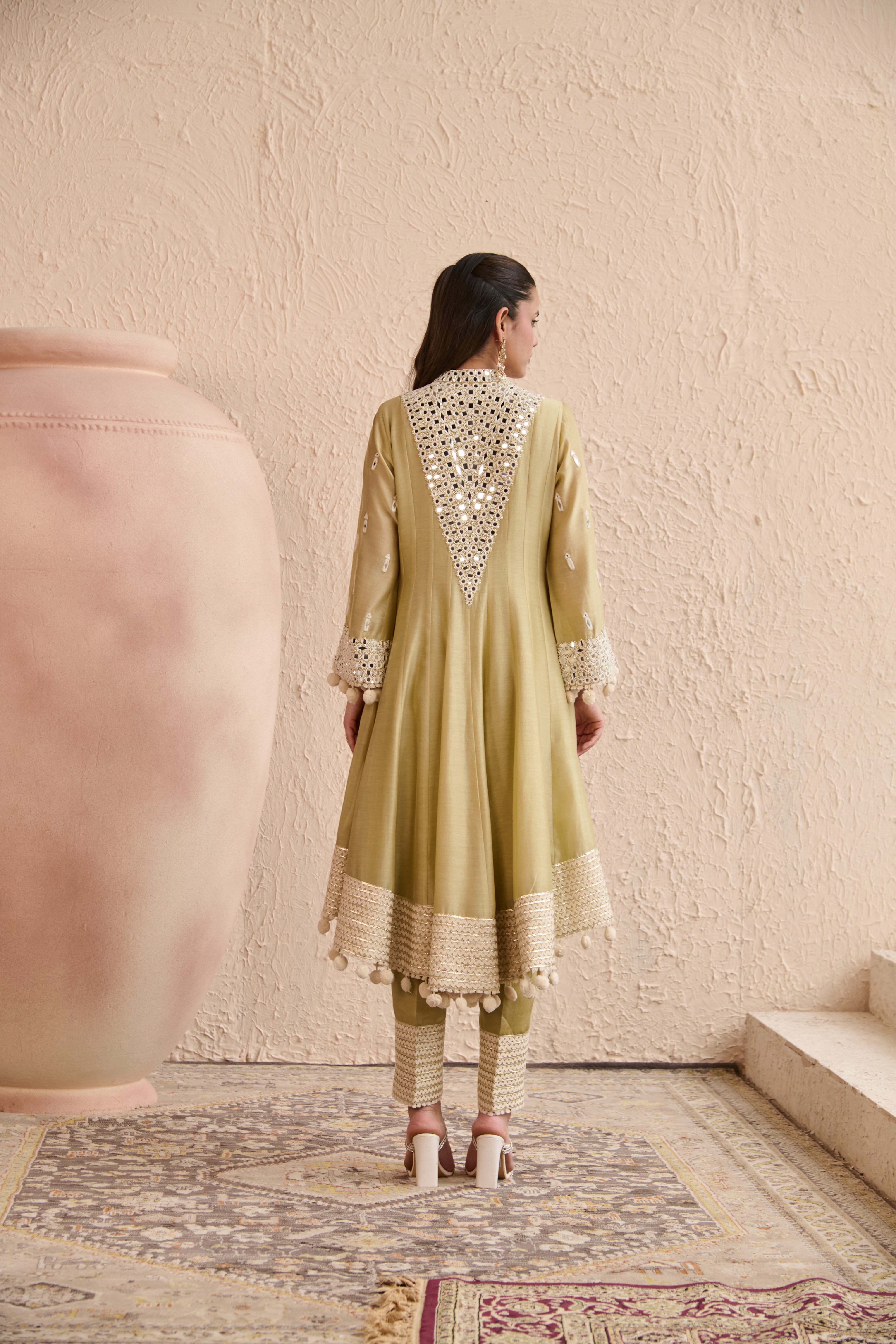 SHEESHA HIGH-LOW ANARKALI