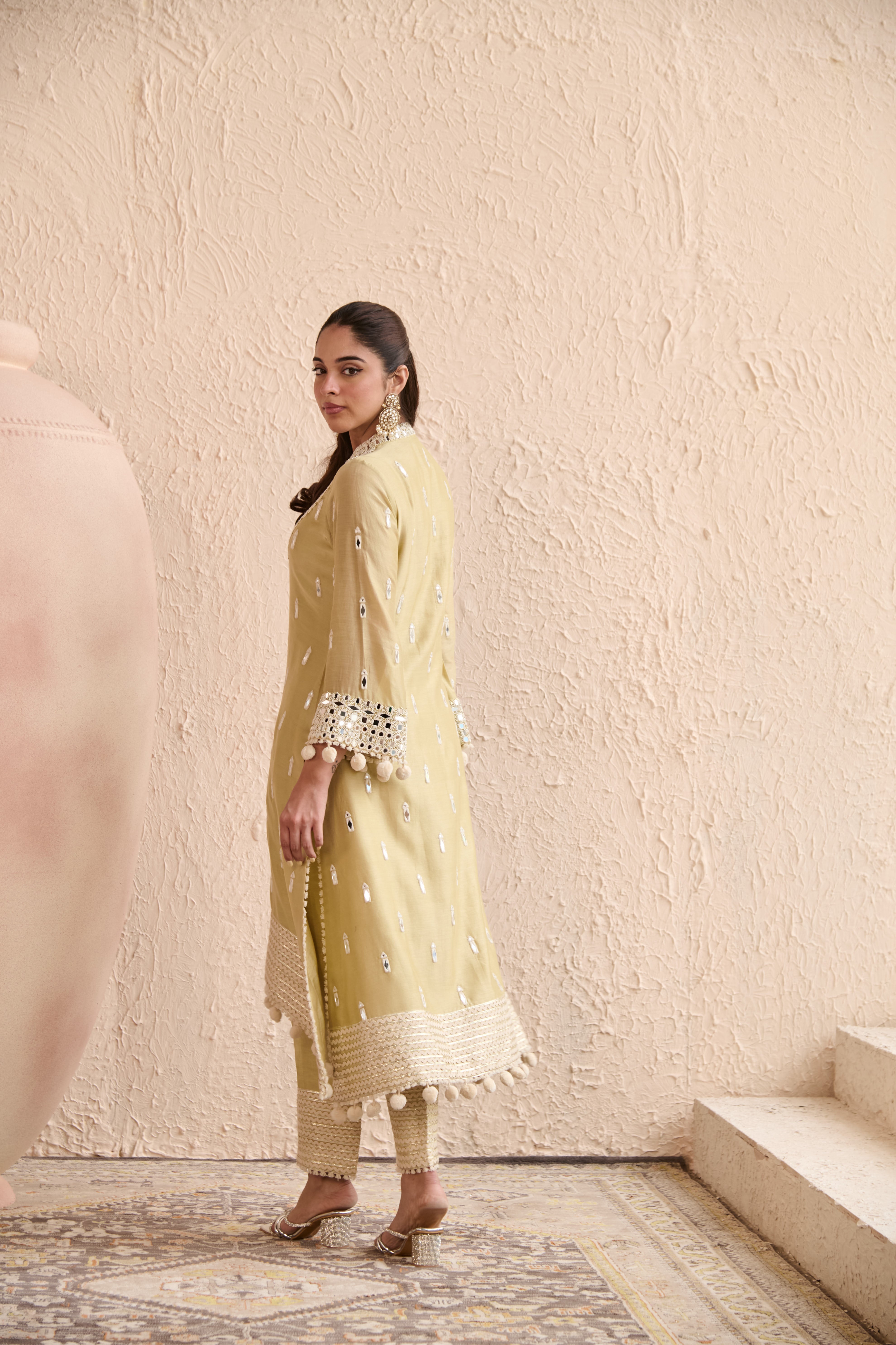 SHEESHA A-LINE KURTA SET