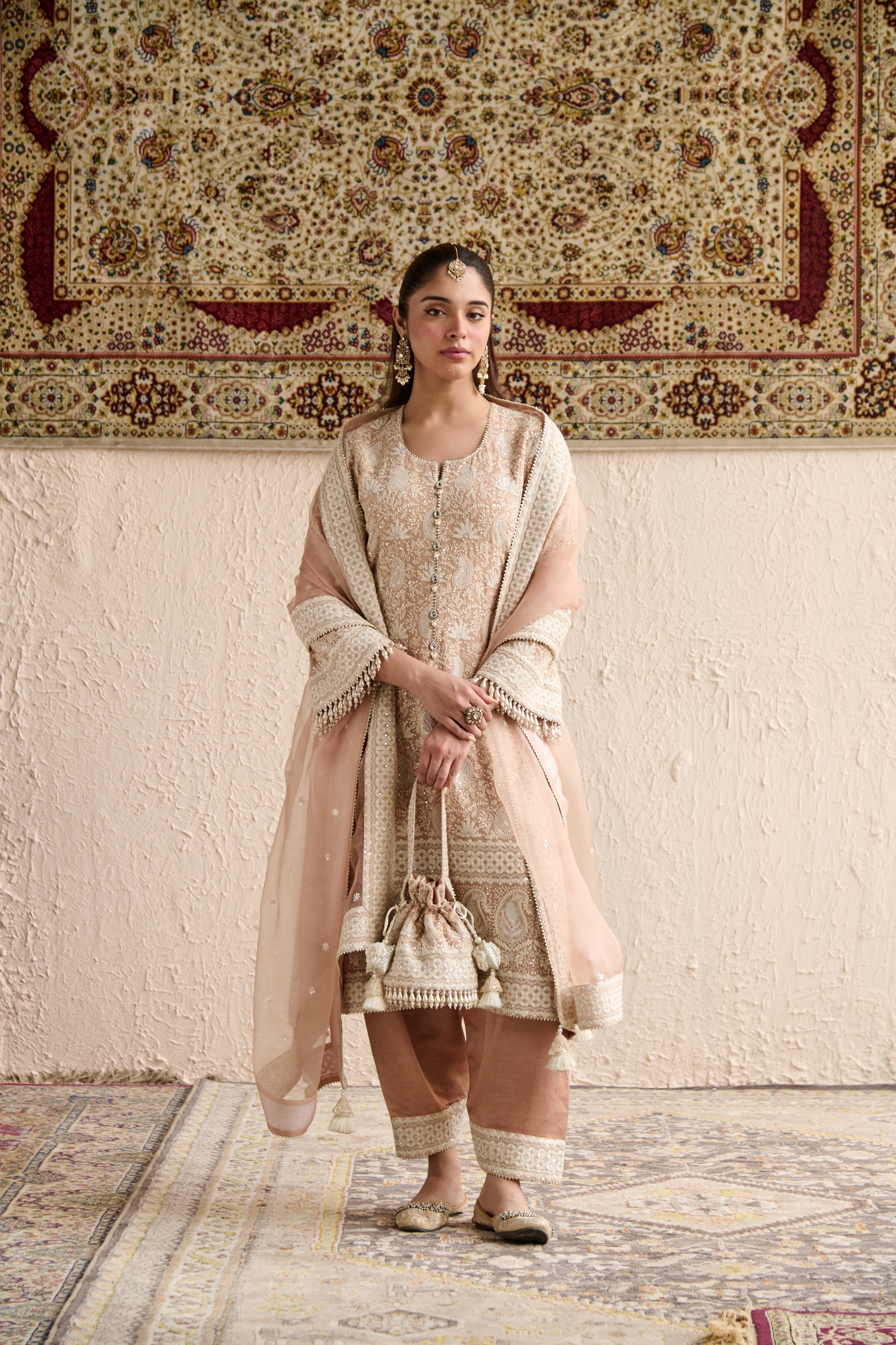 HASRAT A-LINE KURTA SET