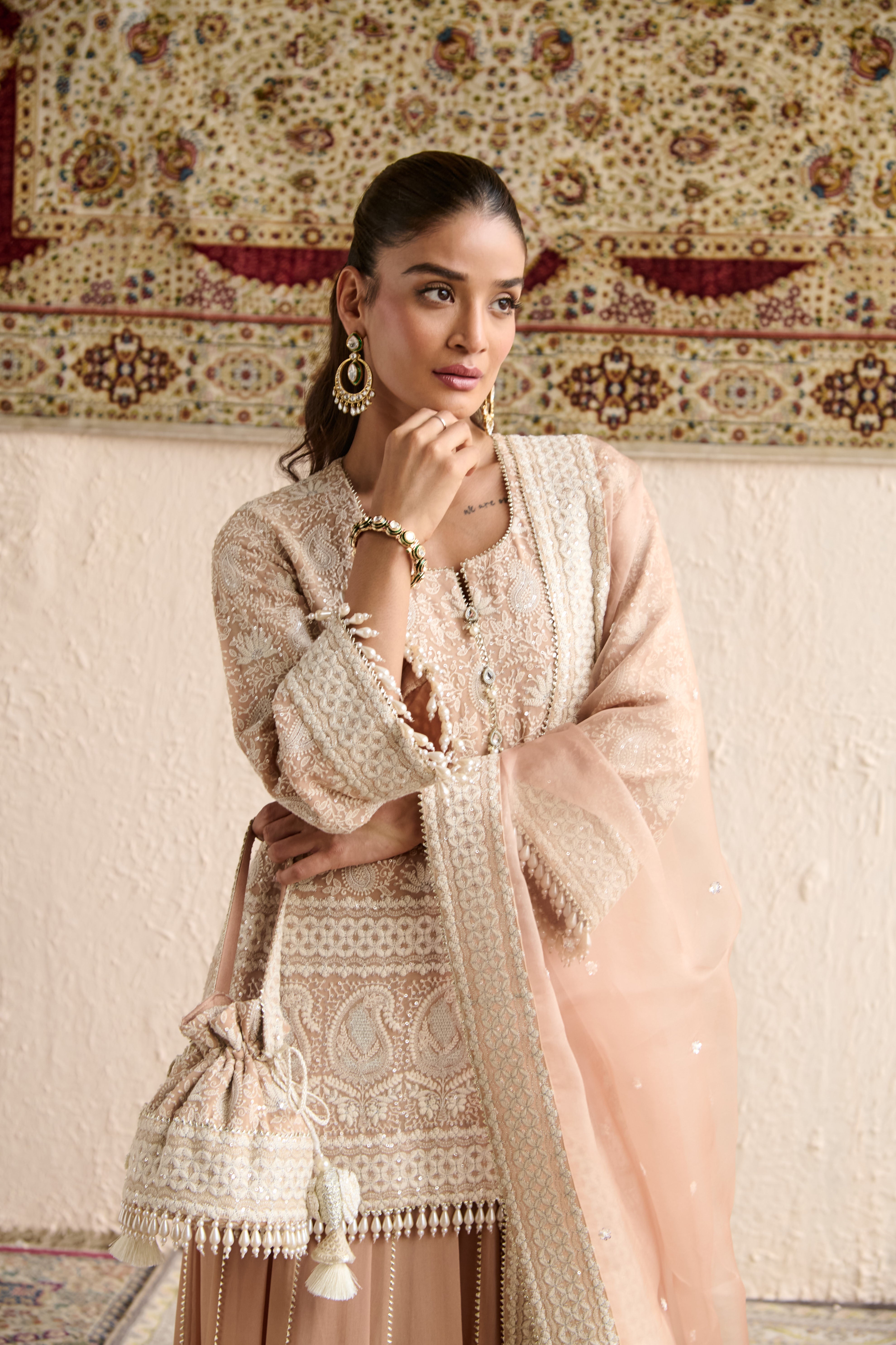HASRAT SHORT KURTA SET