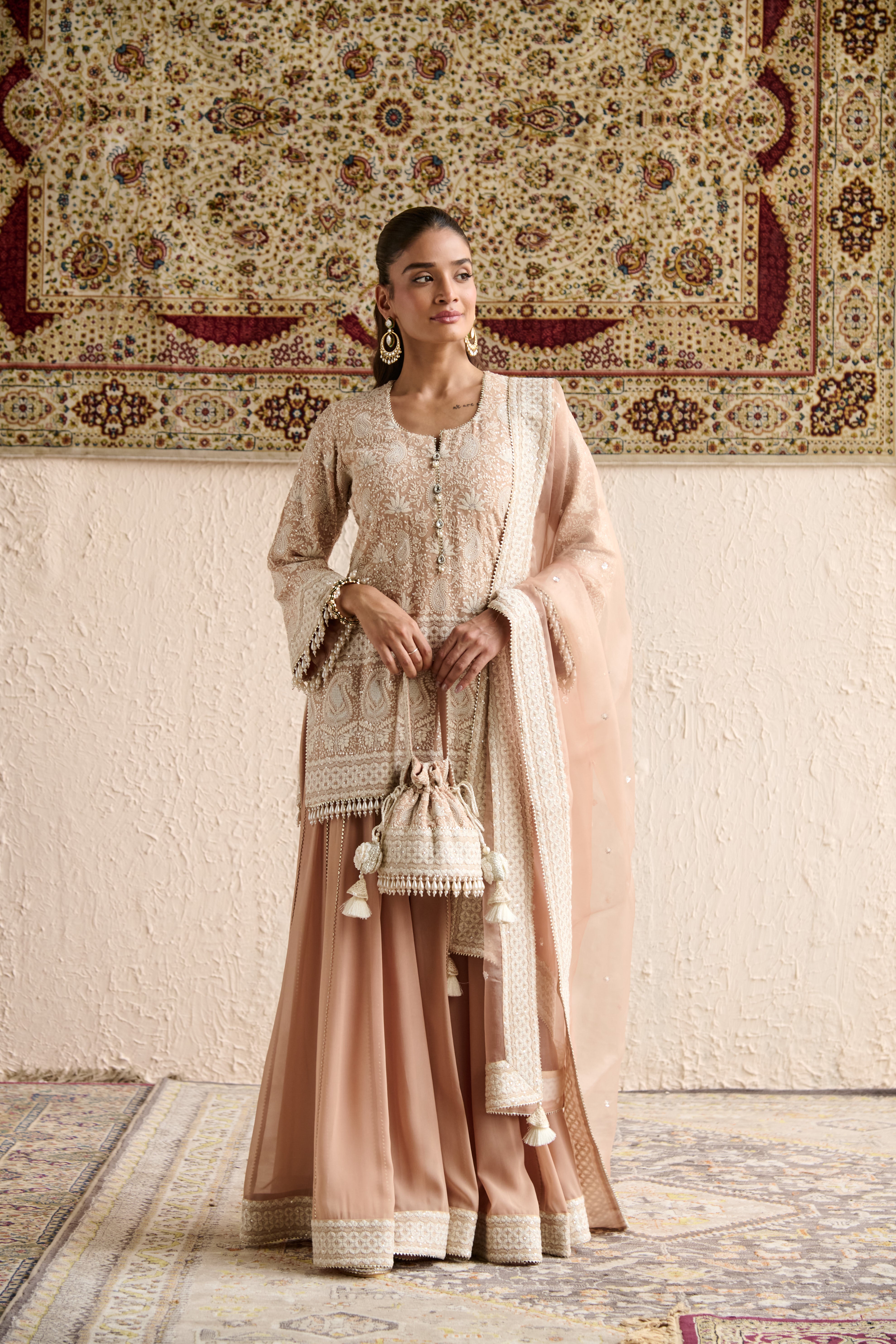 HASRAT SHORT KURTA SET