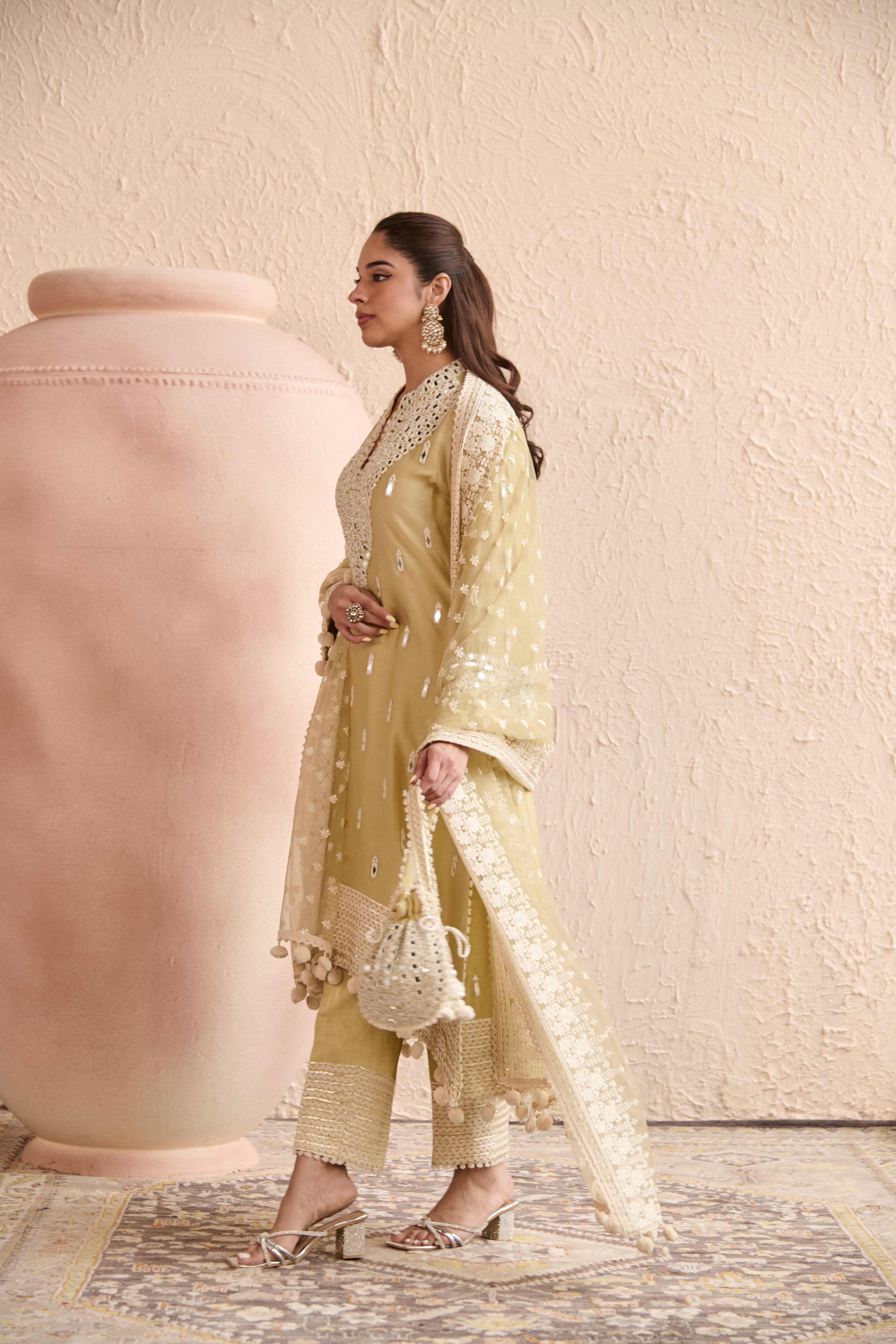 SHEESHA A-LINE KURTA SET