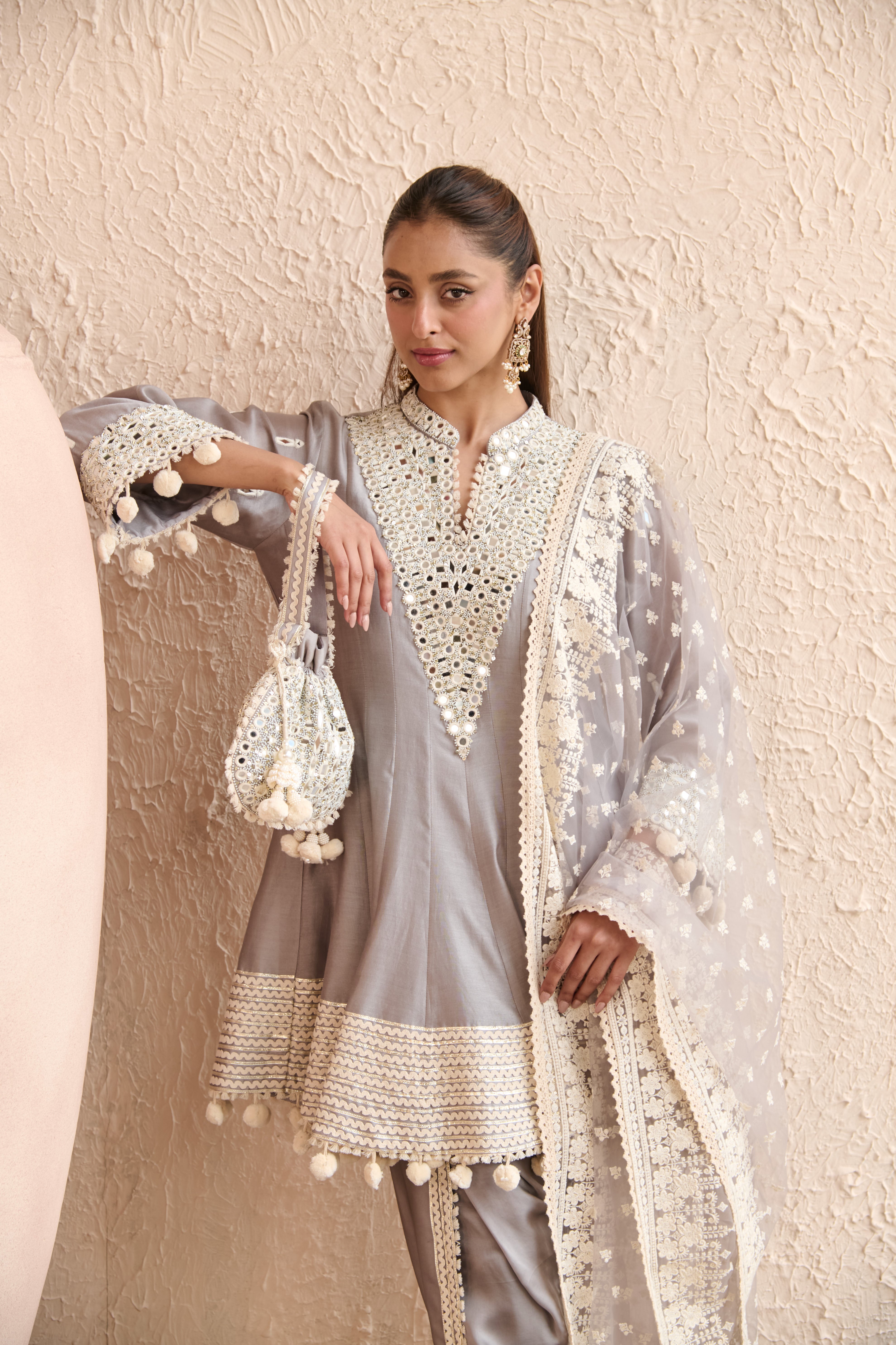 SHEESHA SHORT ANARKALI SET