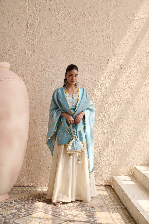 HASRAT SHORT KURTA SET