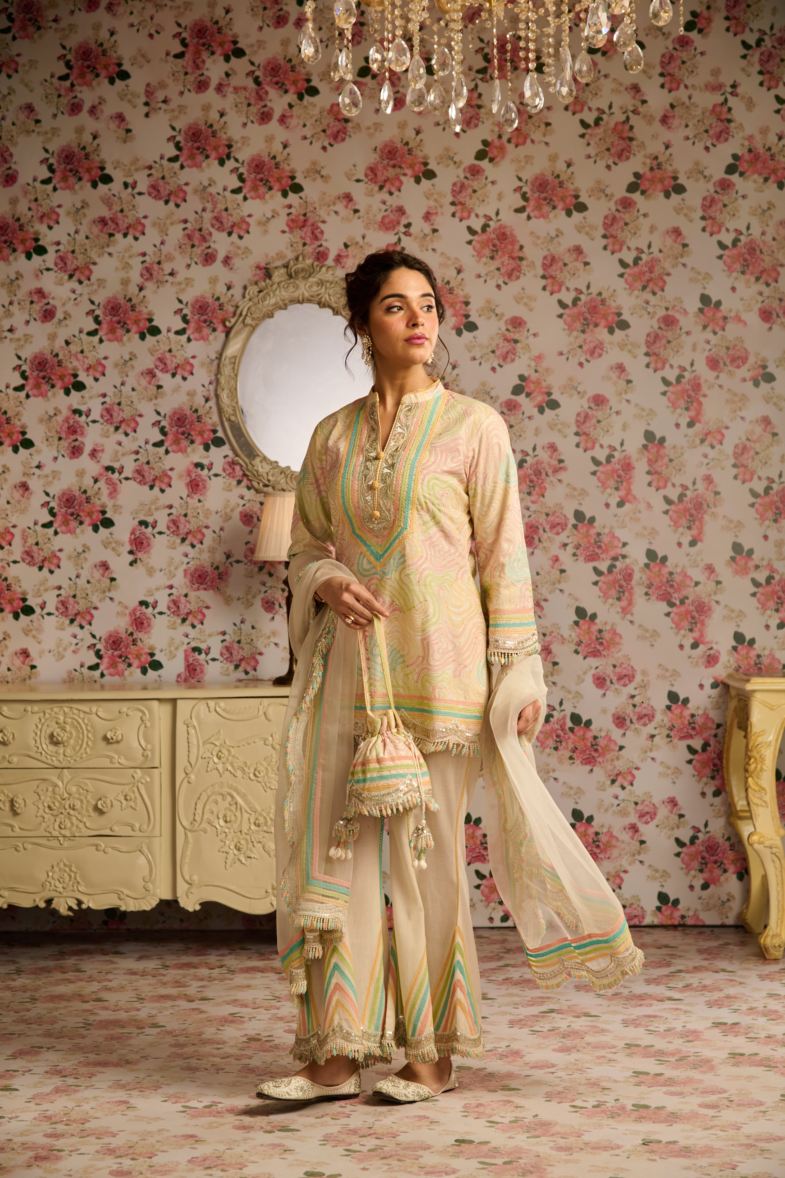 HASRAT STRAIGHT KURTA SET