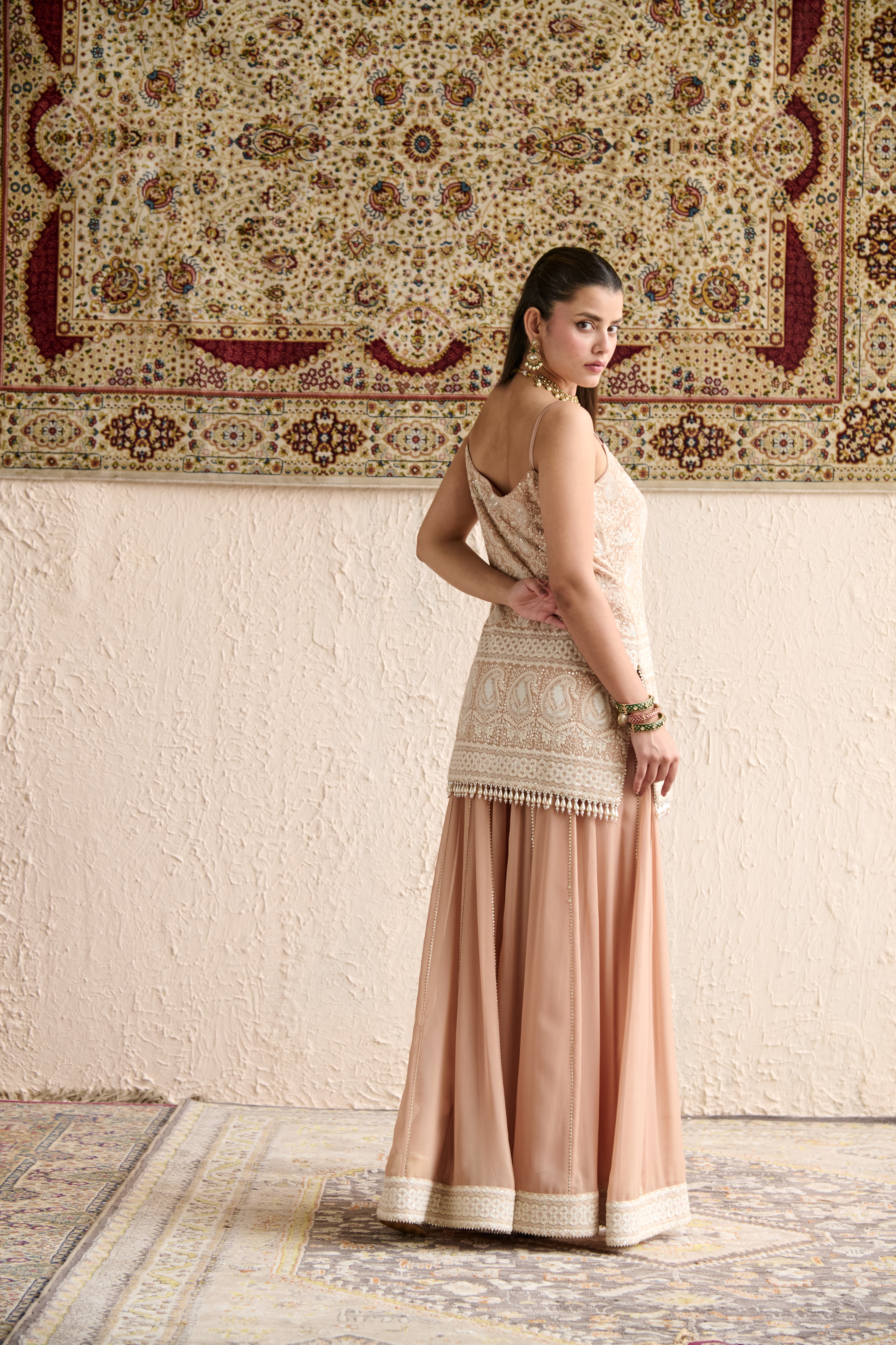 HASRAT SHORT KURTA SET