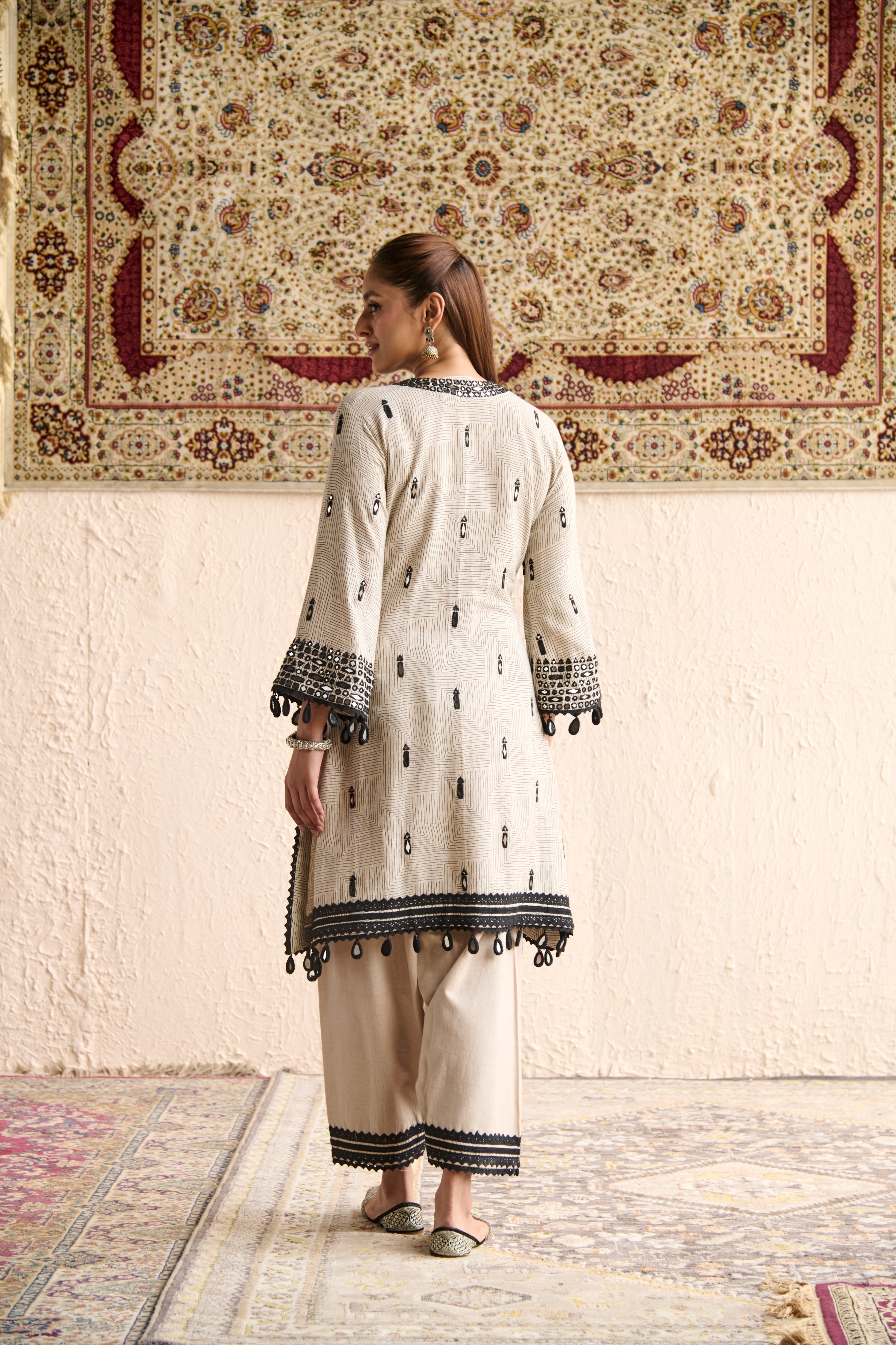 SHEESHA A-LINE KURTA SET