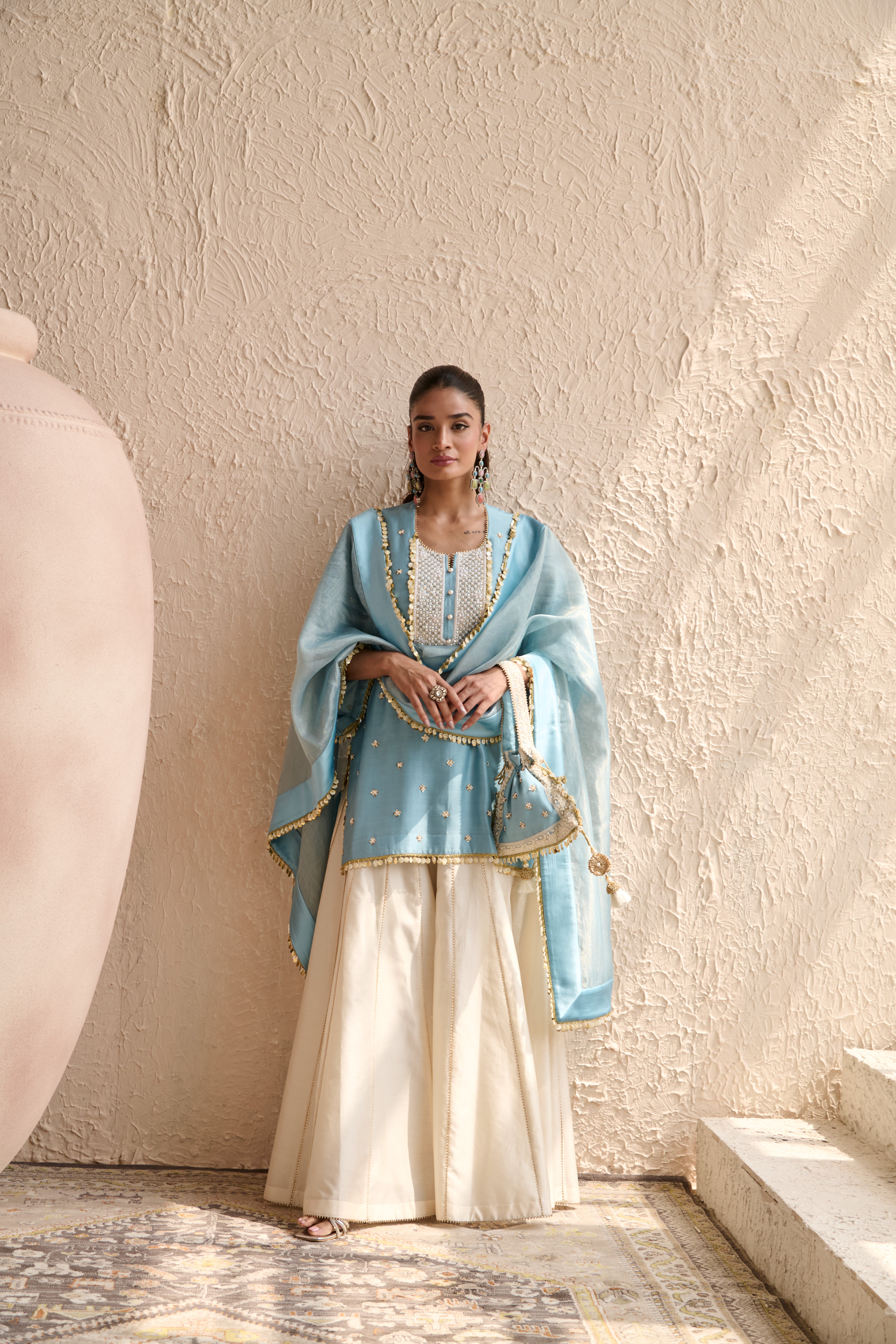 HASRAT SHORT KURTA SET