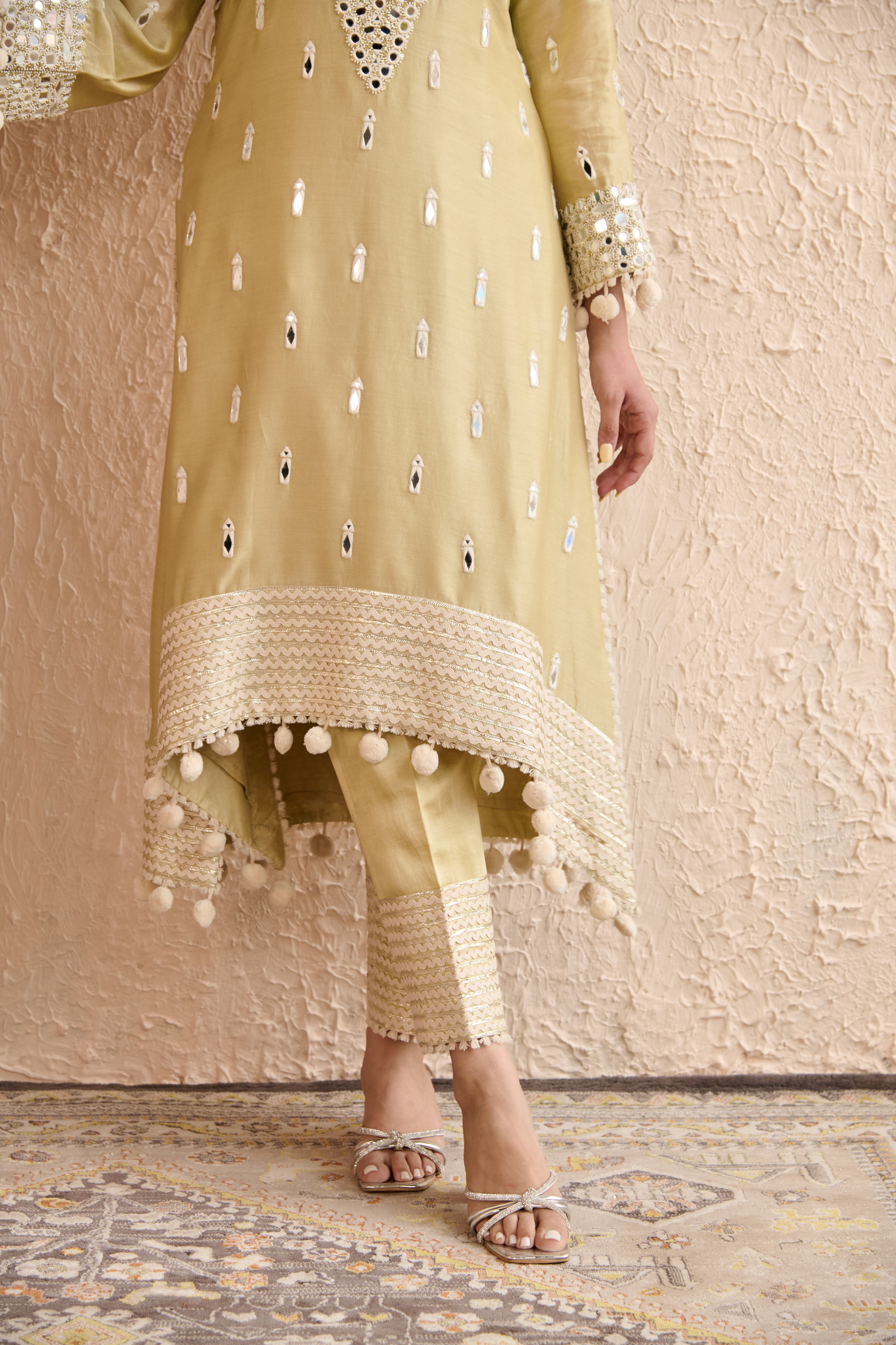 SHEESHA A-LINE KURTA SET