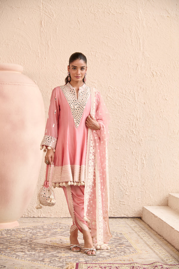 SHEESHA SHORT ANARKALI SET