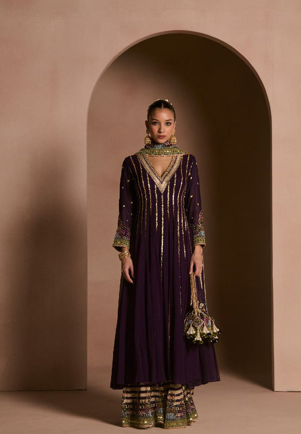 FIRDAUS HIBA ANARKALI SET