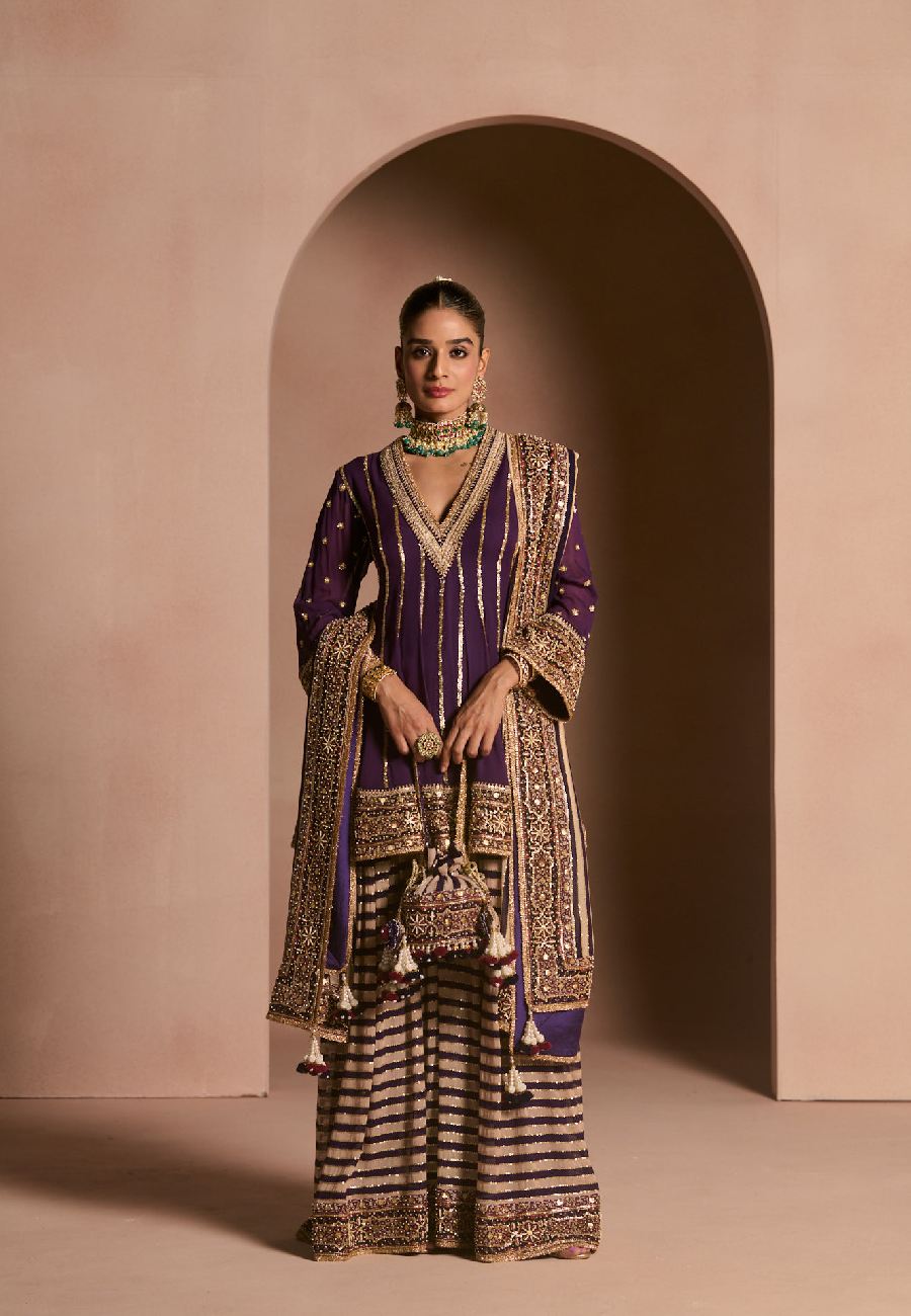 FIRDAUS RUYA PEPLUM SET
