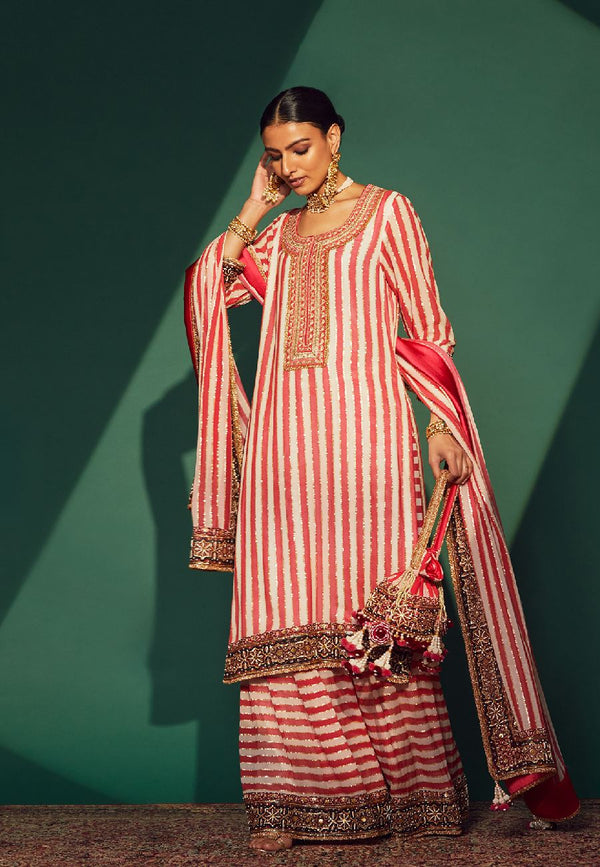 FIRDAUS SABA STRAIGHT SUIT SET