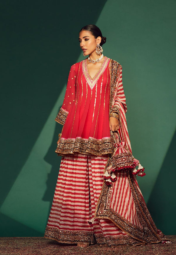 FIRDAUS EJAZ PEPLUM SET