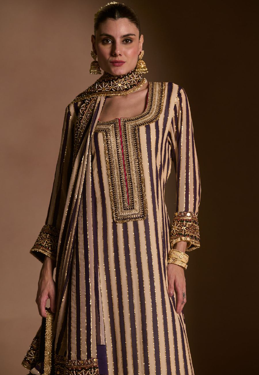 FIRDAUS ZAURA STRAIGHT SUIT SET