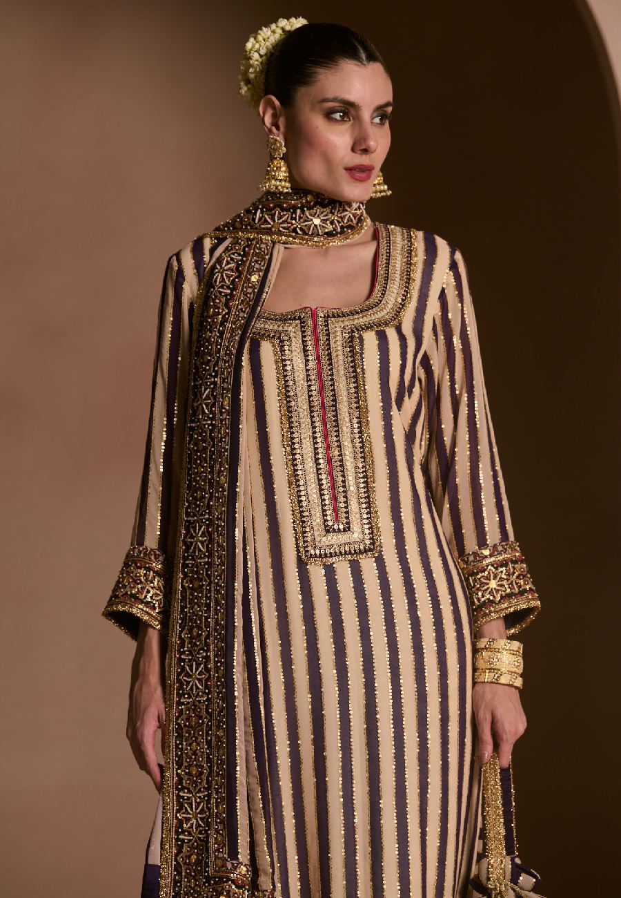 FIRDAUS ZAURA STRAIGHT SUIT SET