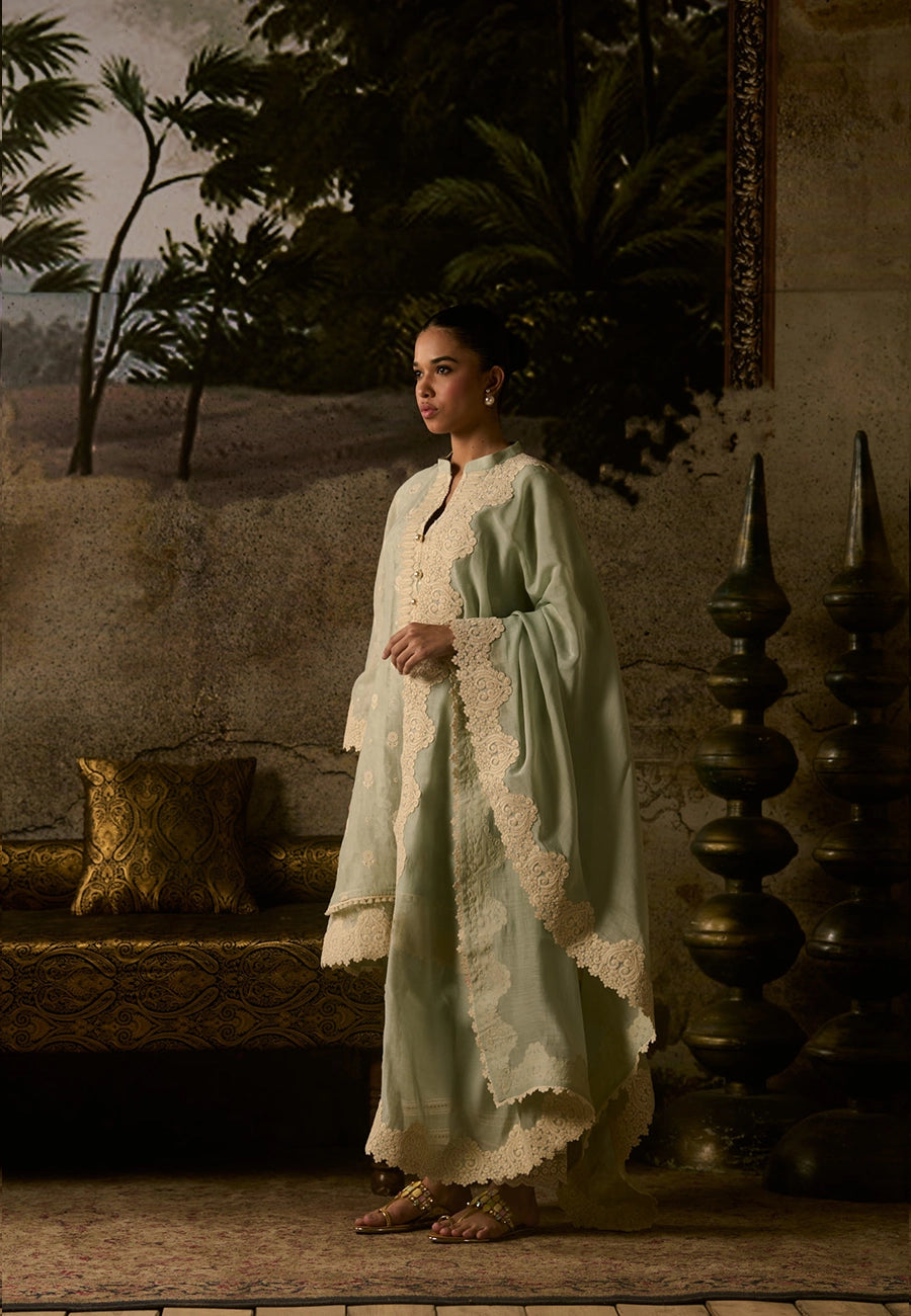 FIRDAUS GUL A-LINE SET