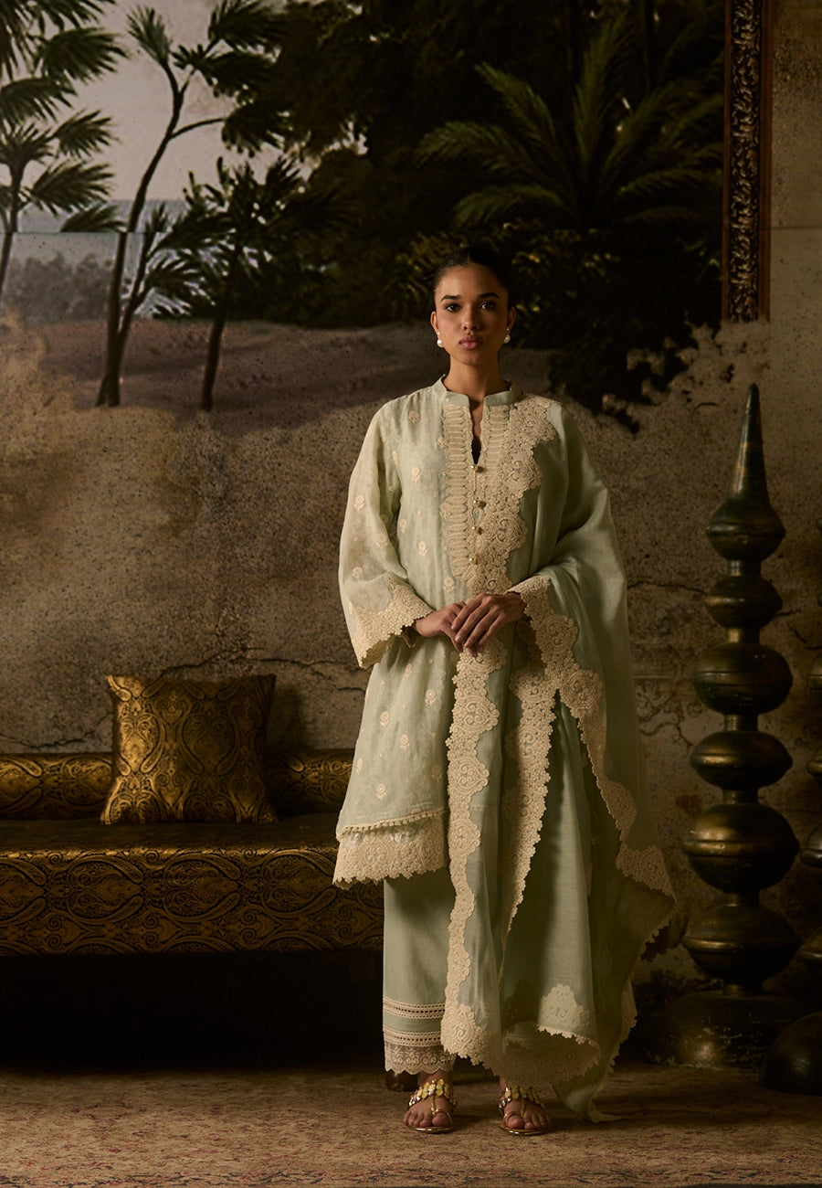 FIRDAUS GUL A-LINE SET