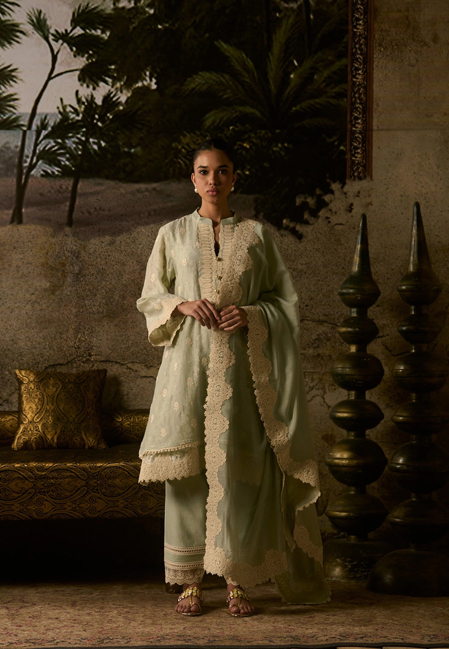FIRDAUS GUL A-LINE SET